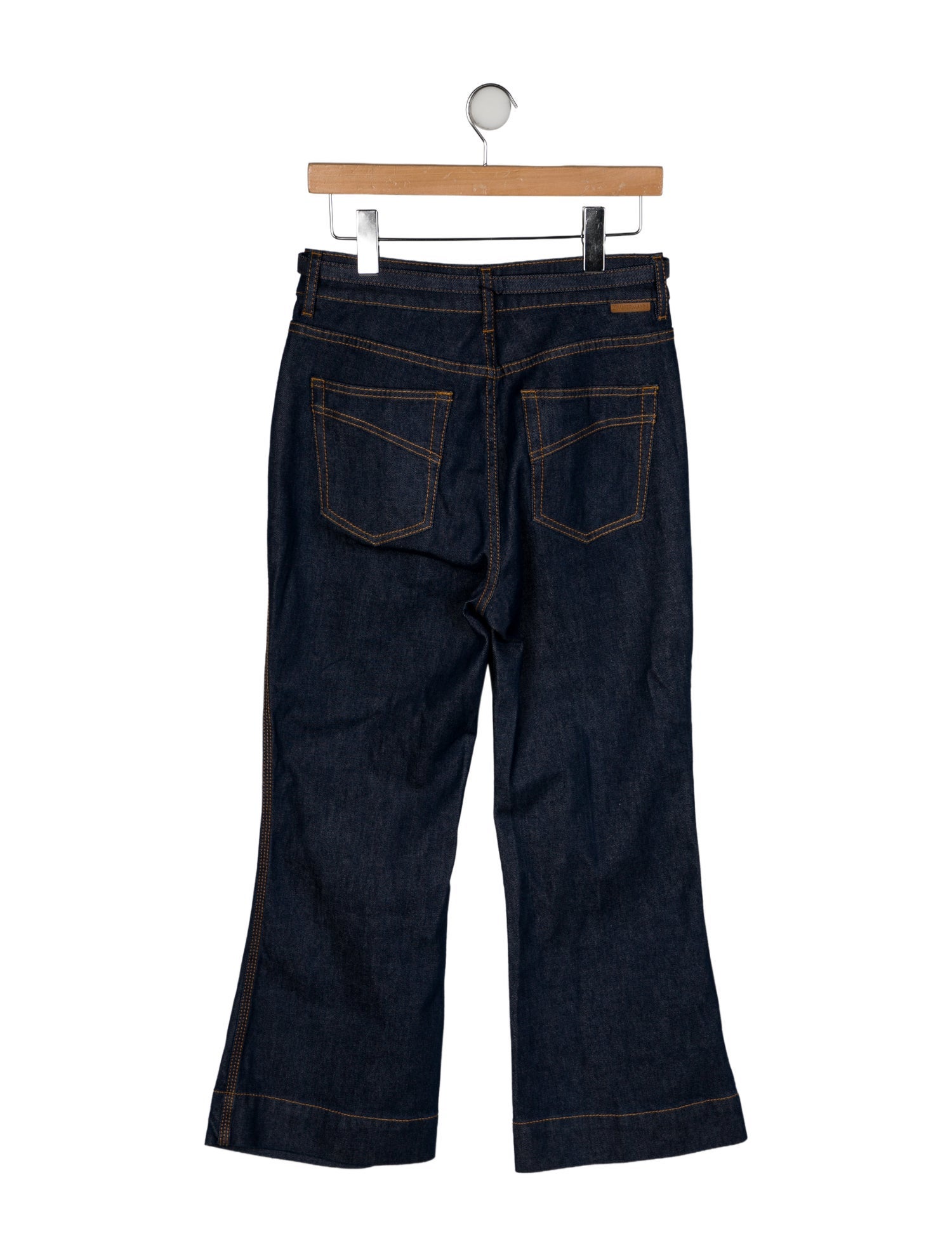 Zimmermann High-Rise Wide Leg Jeans