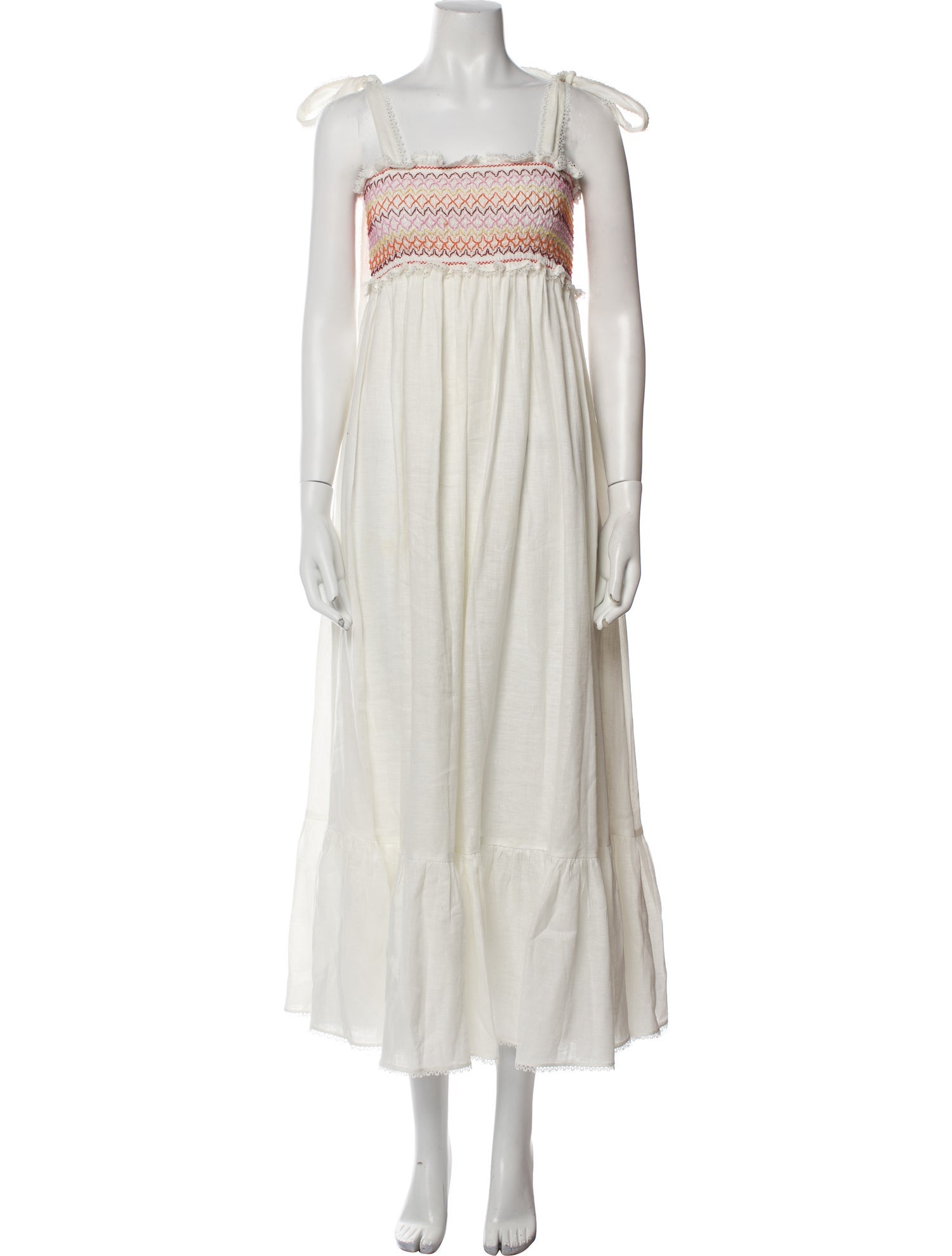 Zimmermann Linen Midi Length Dress