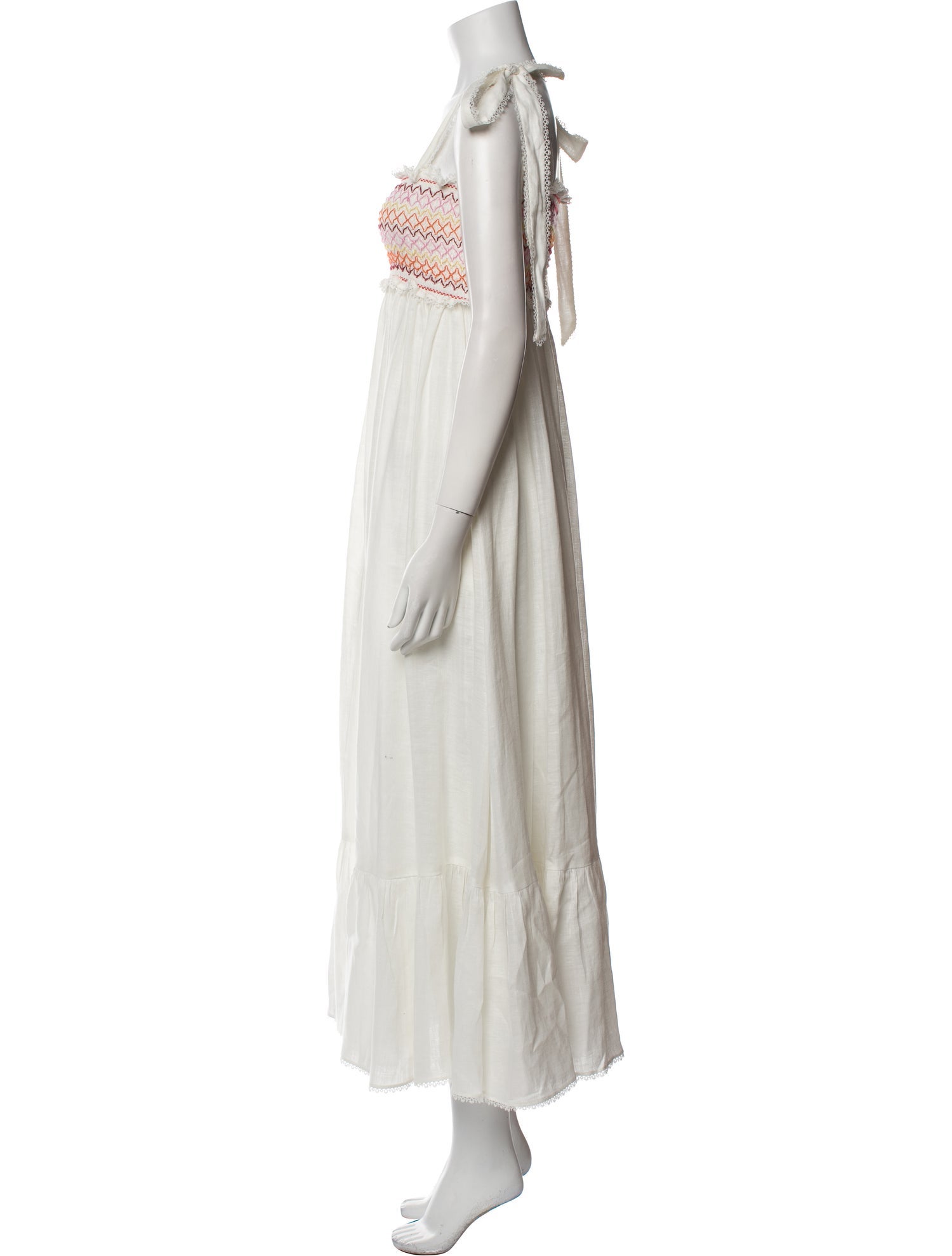 Zimmermann Linen Midi Length Dress