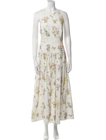 Zimmermann Dresses Floral Print Long Dress M