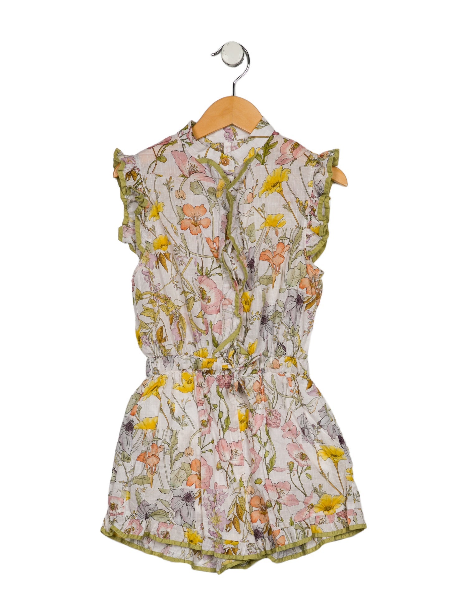 Zimmermann Kids Zimmermann Kids Girls' Cotton Jumpsuit