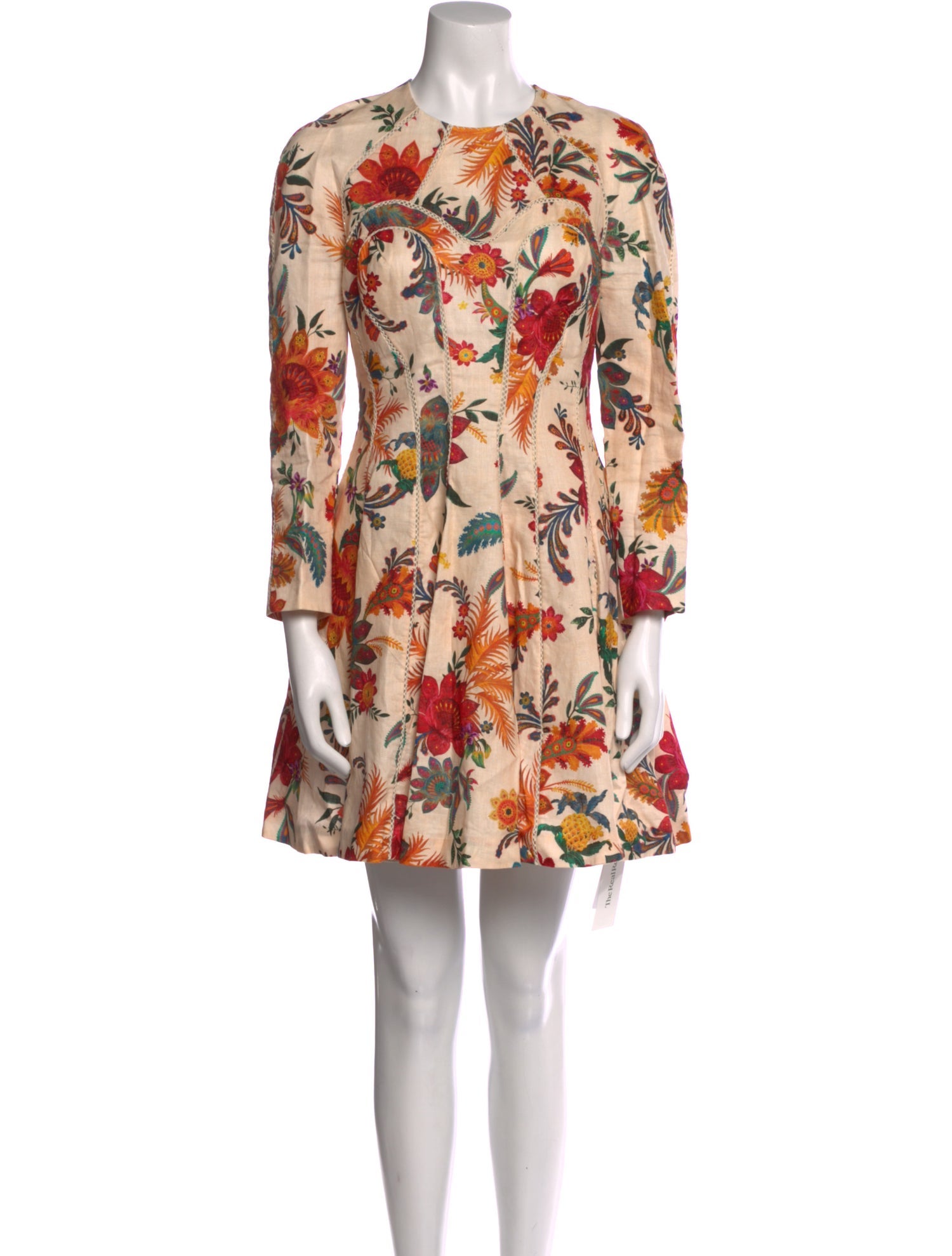 Zimmermann Linen Mini Dress