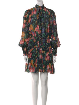 Zimmermann Floral Print Mini Dress