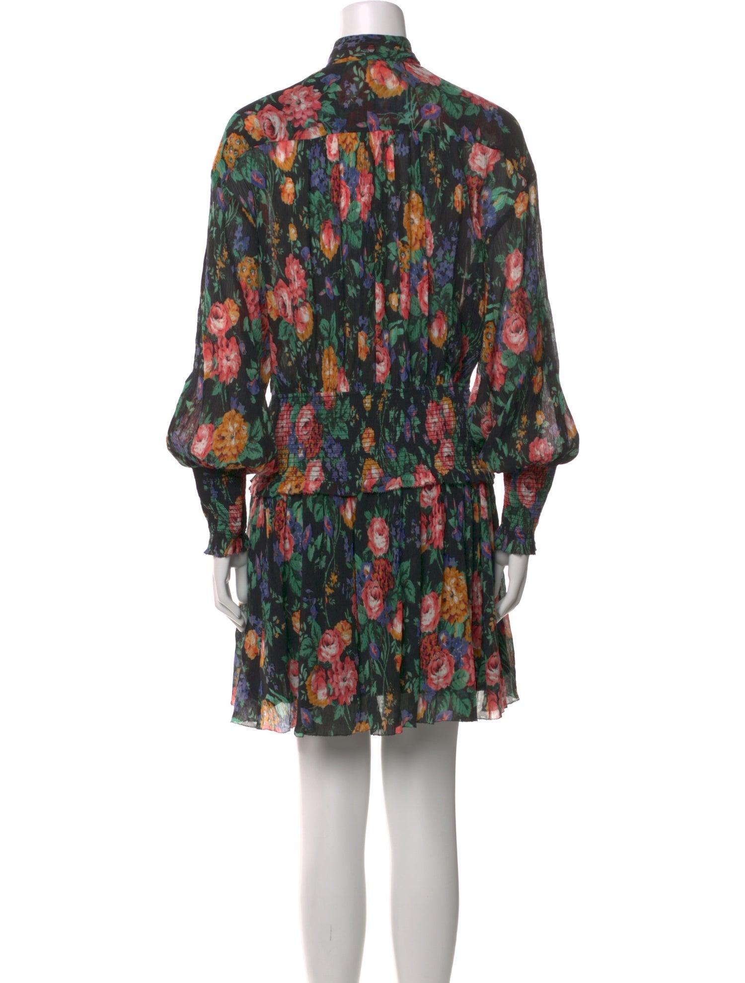Zimmermann Floral Print Mini Dress