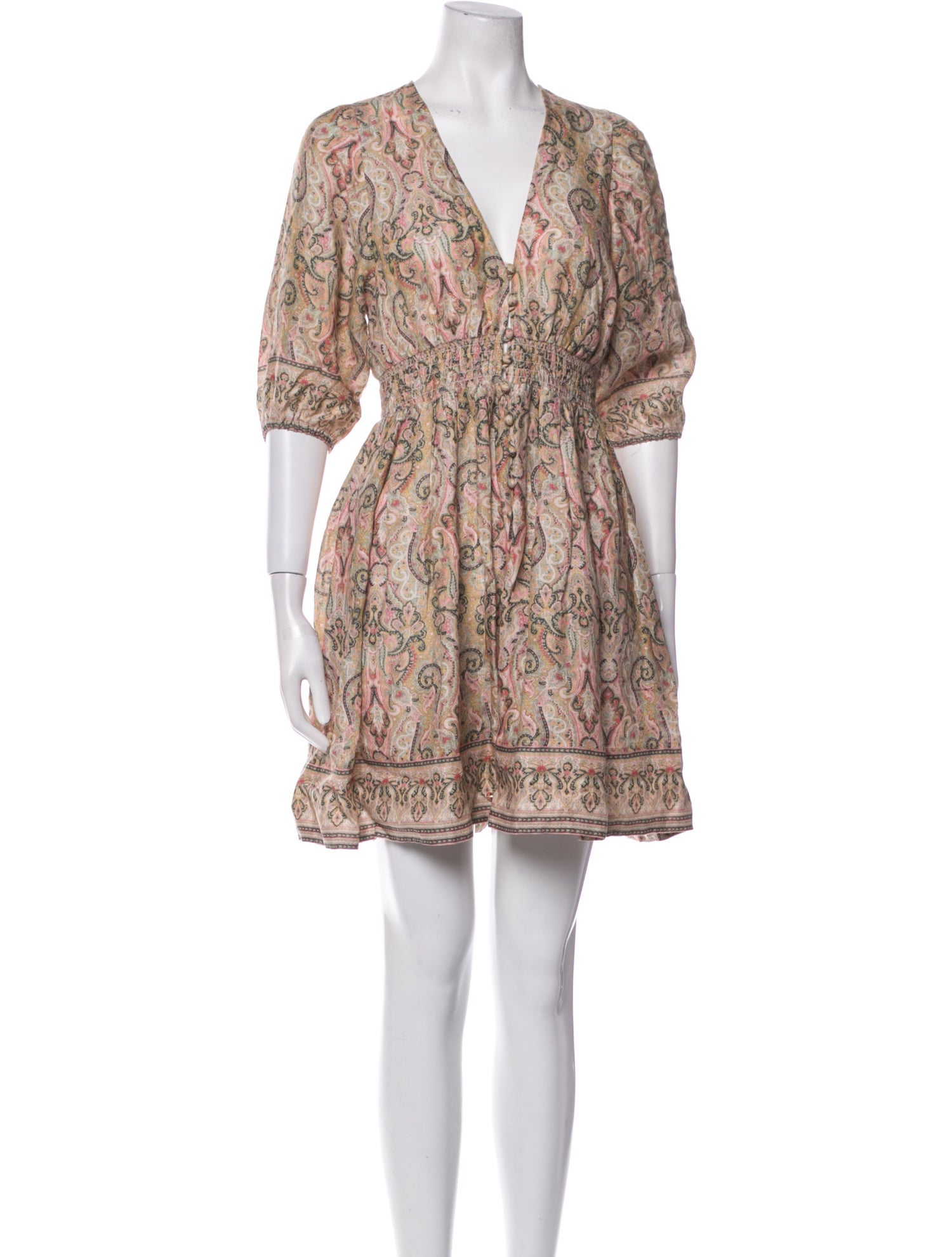 Zimmermann Linen Mini Dress