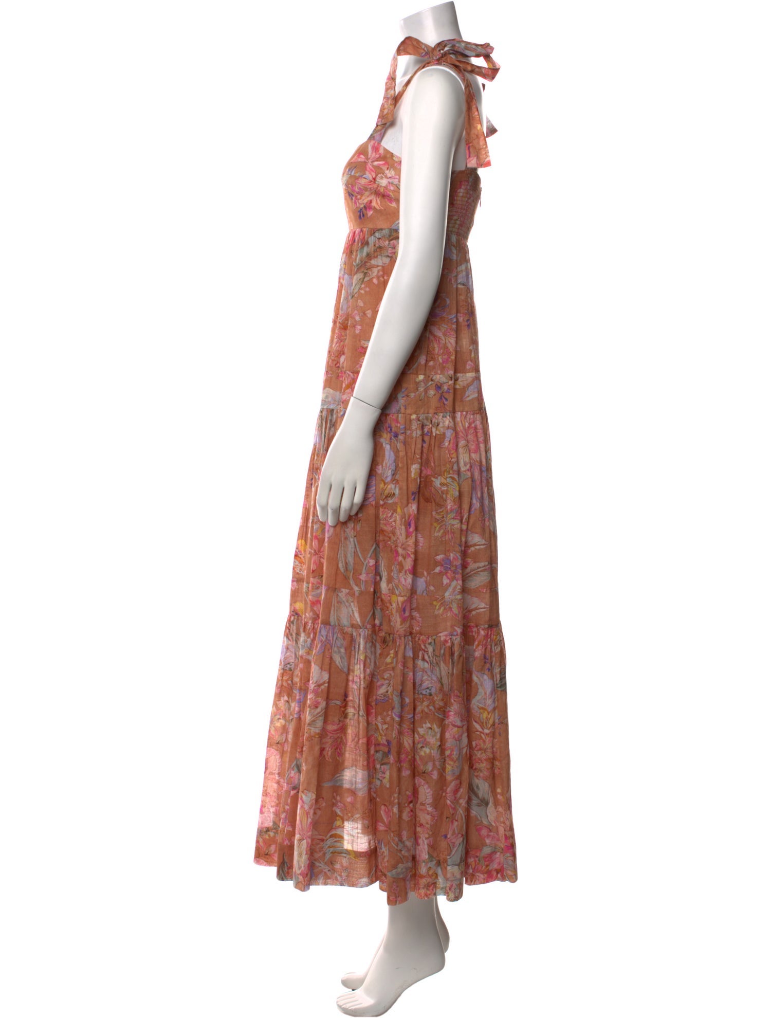 Zimmermann Floral Print Long Dress w/ Tags