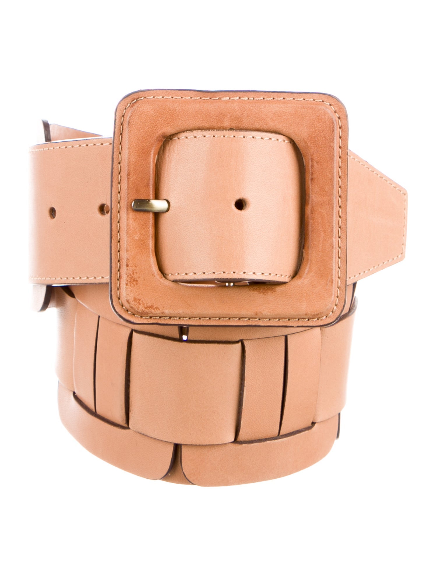 Zimmermann Wide Leather Waist Belt