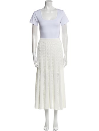 Zimmermann Lace Pattern Skirt Set