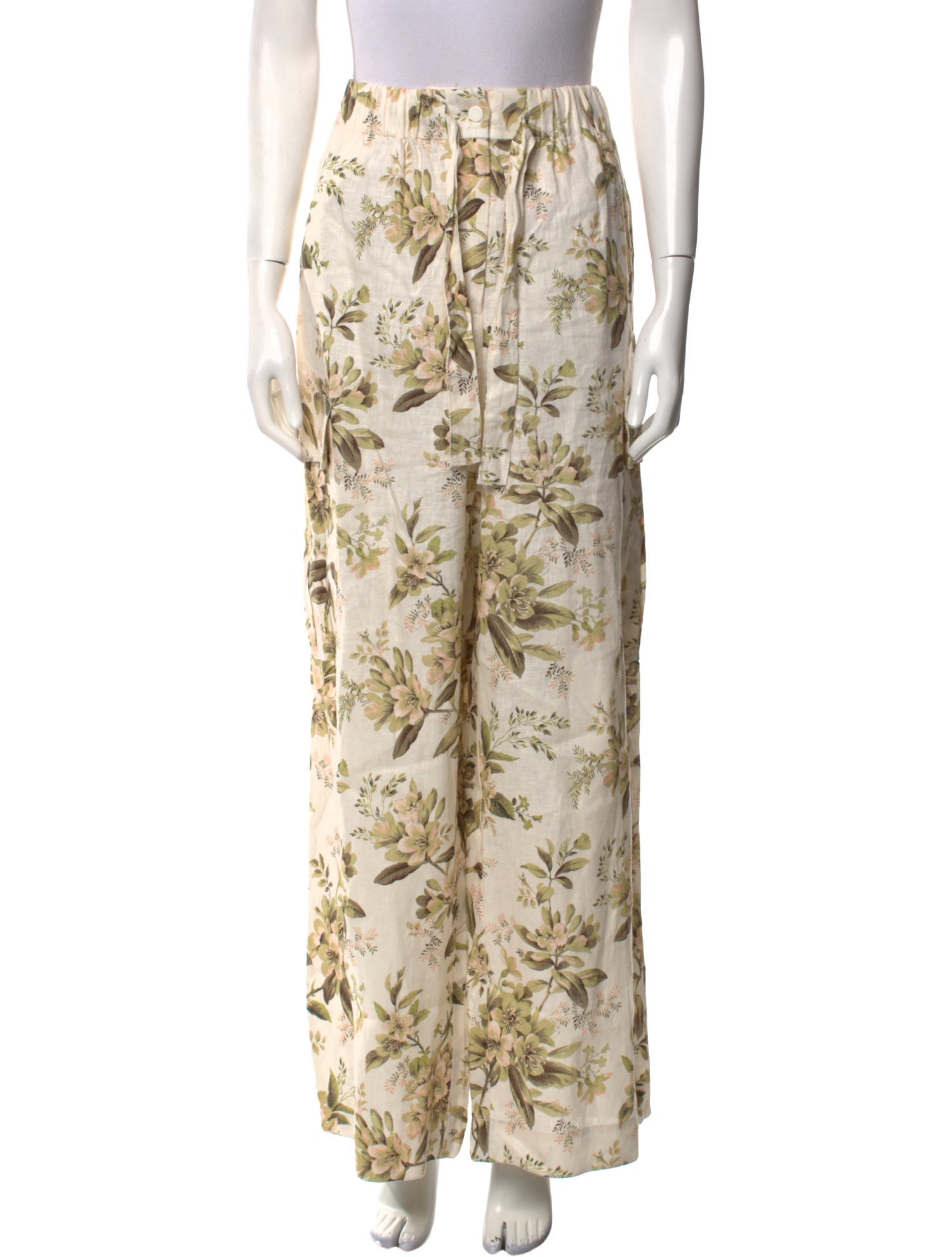 Zimmermann Linen Wide Leg Pants