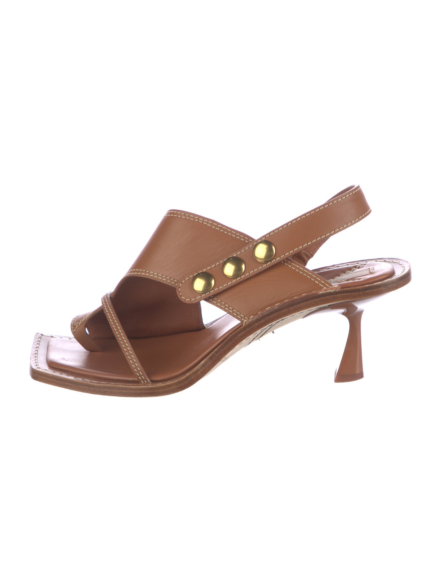 Zimmermann Leather Slingback Sandals