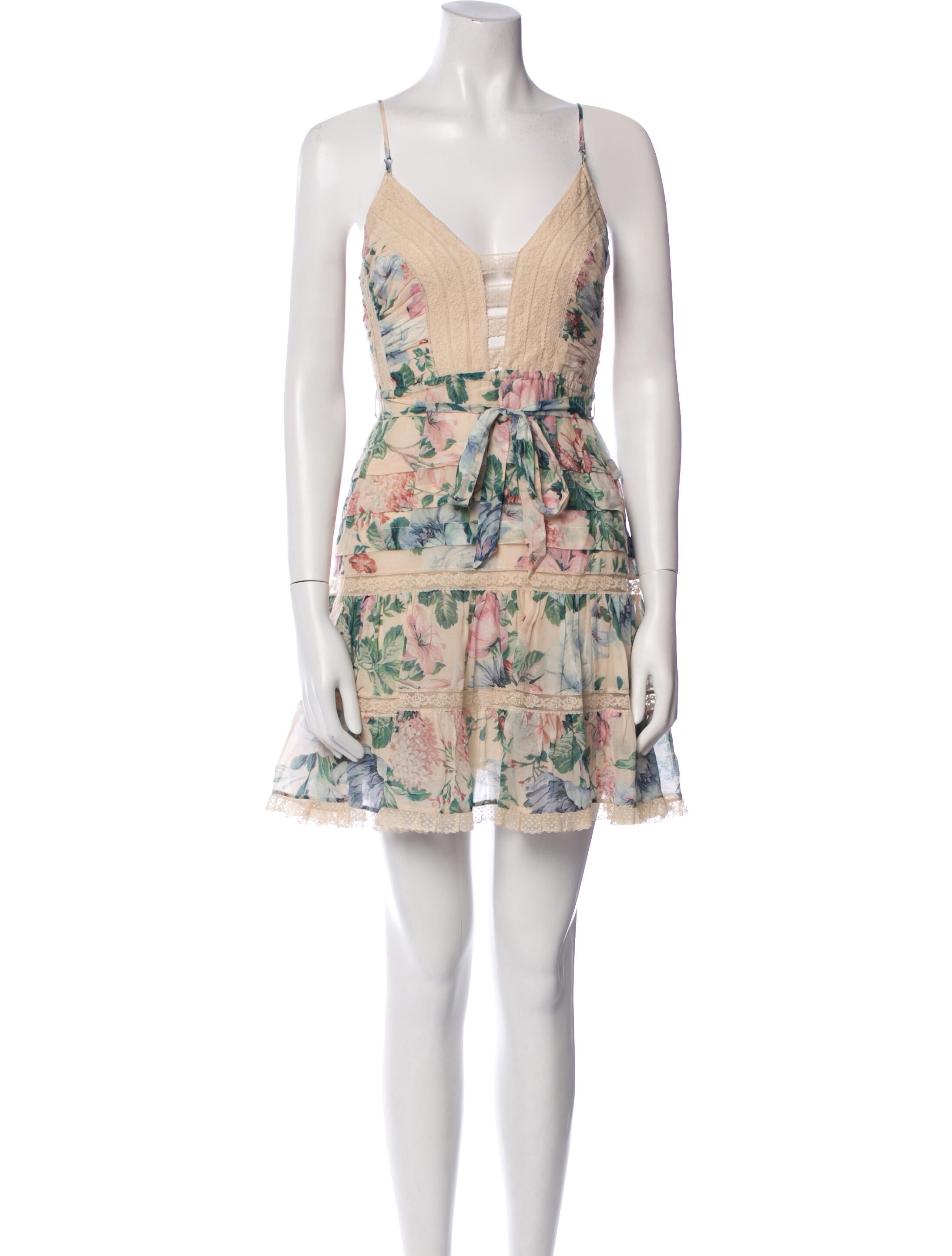 Zimmermann Printed Mini Dress