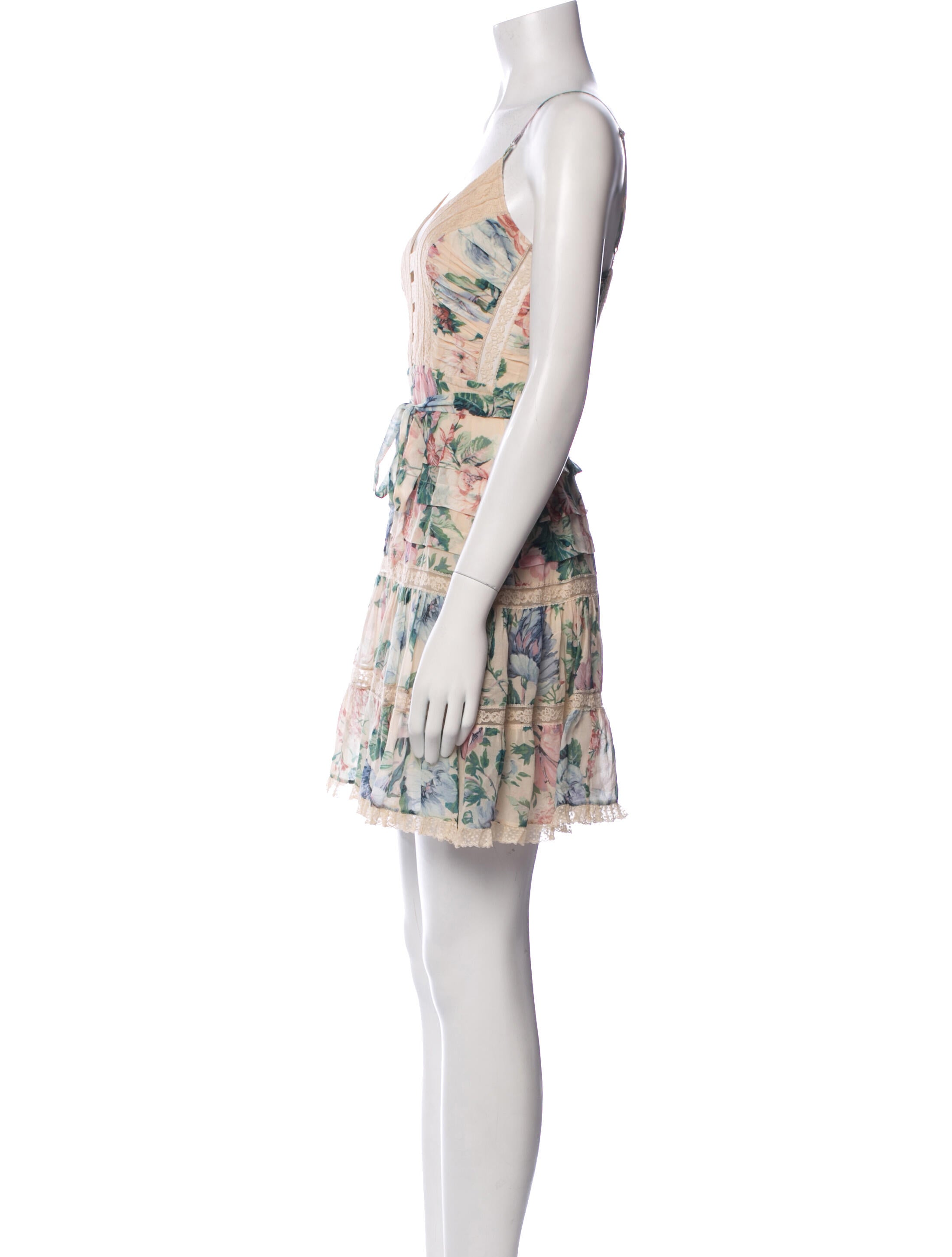 Zimmermann Printed Mini Dress