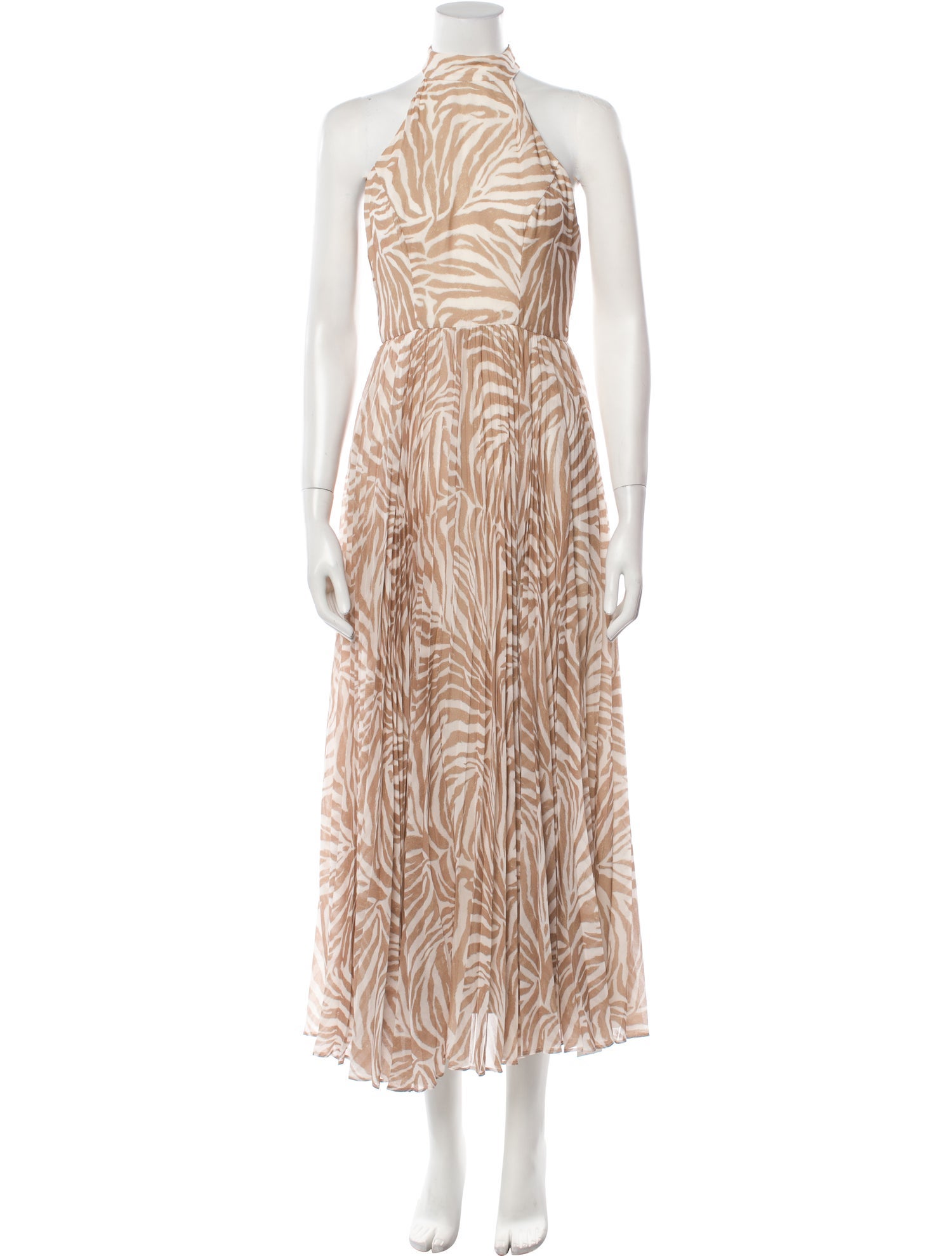 Zimmermann Animal Print Long Dress