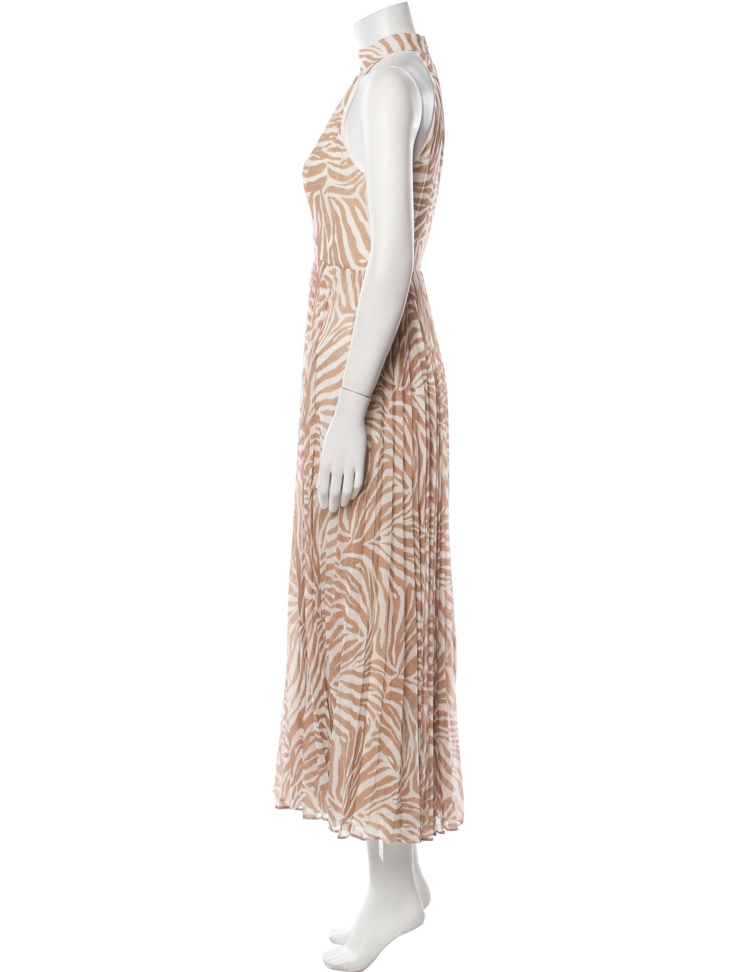 Zimmermann Animal Print Long Dress
