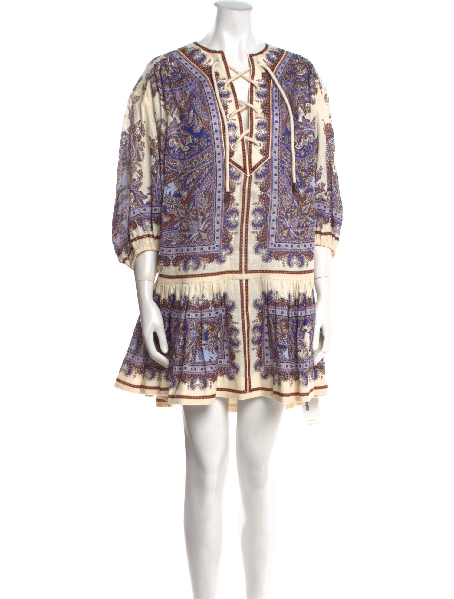 Zimmermann Linen Mini Dress