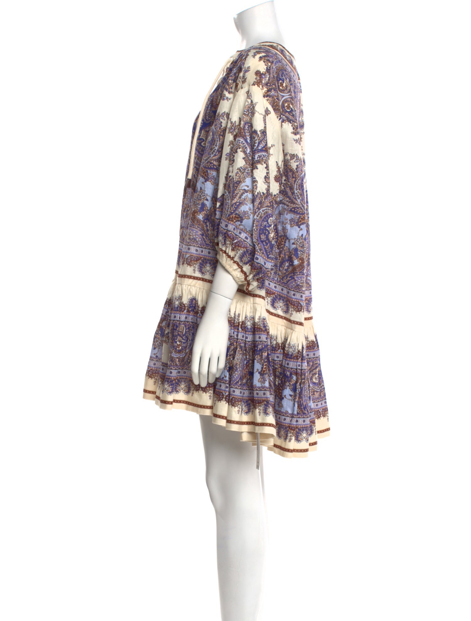 Zimmermann Linen Mini Dress