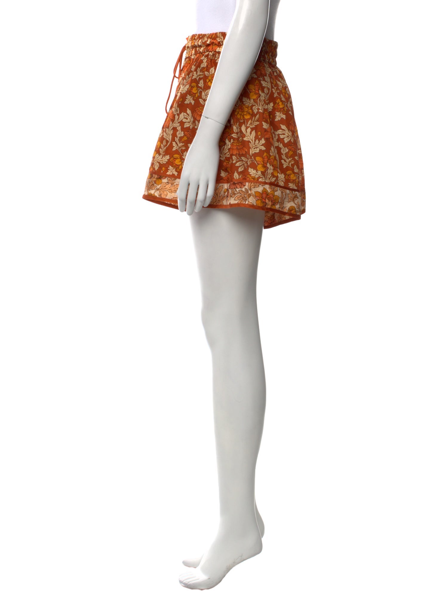 Zimmermann Silk Mini Shorts