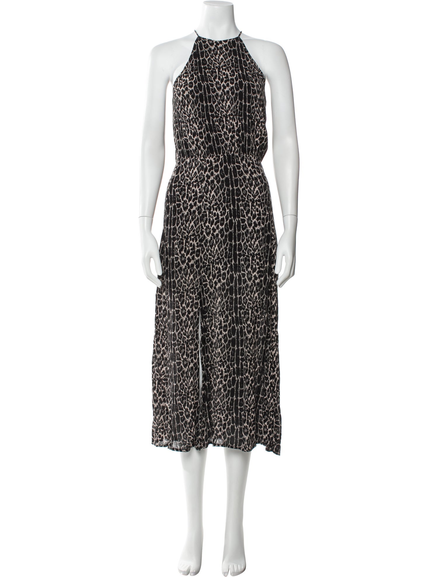 Zimmermann Animal Print Long Dress