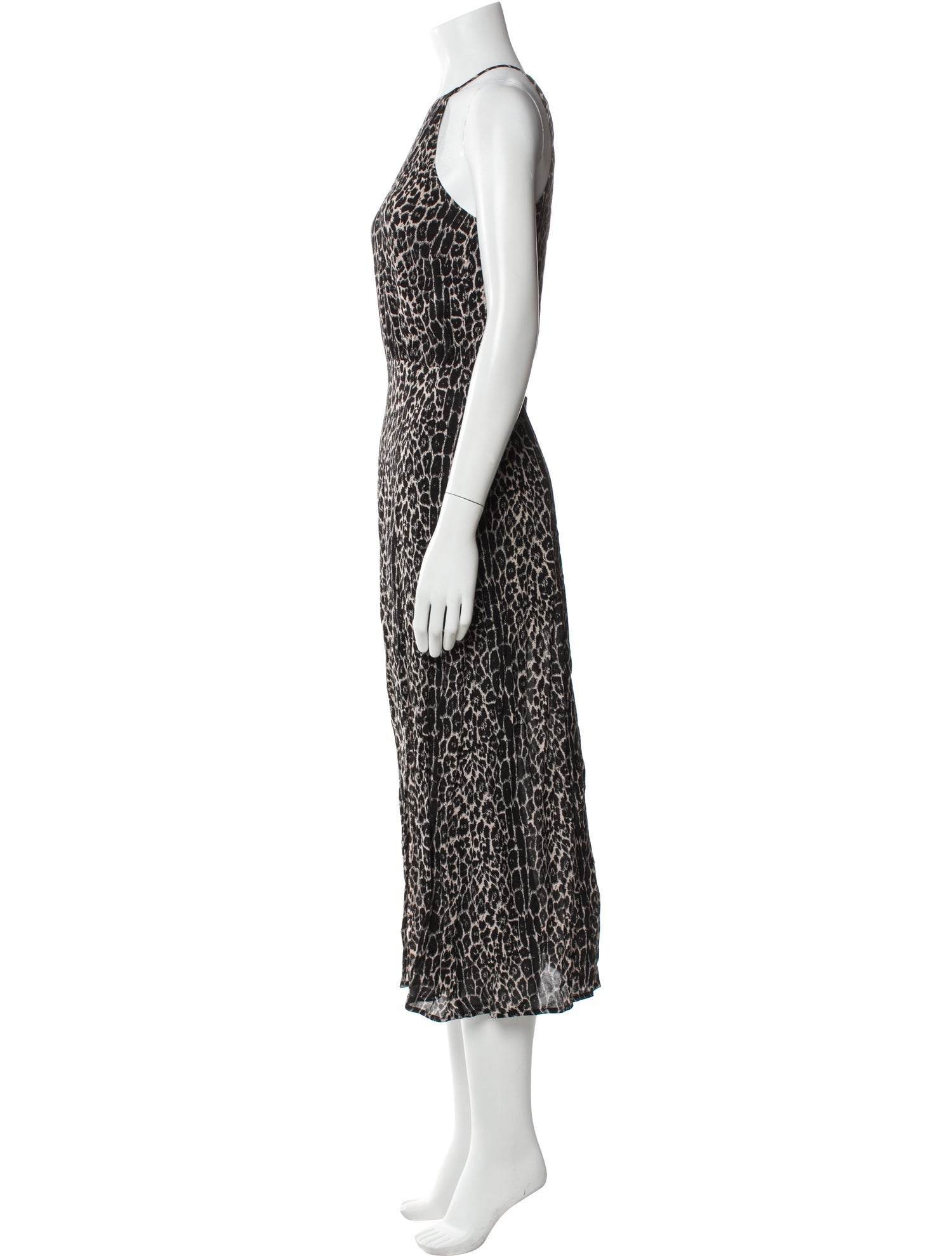 Zimmermann Animal Print Long Dress