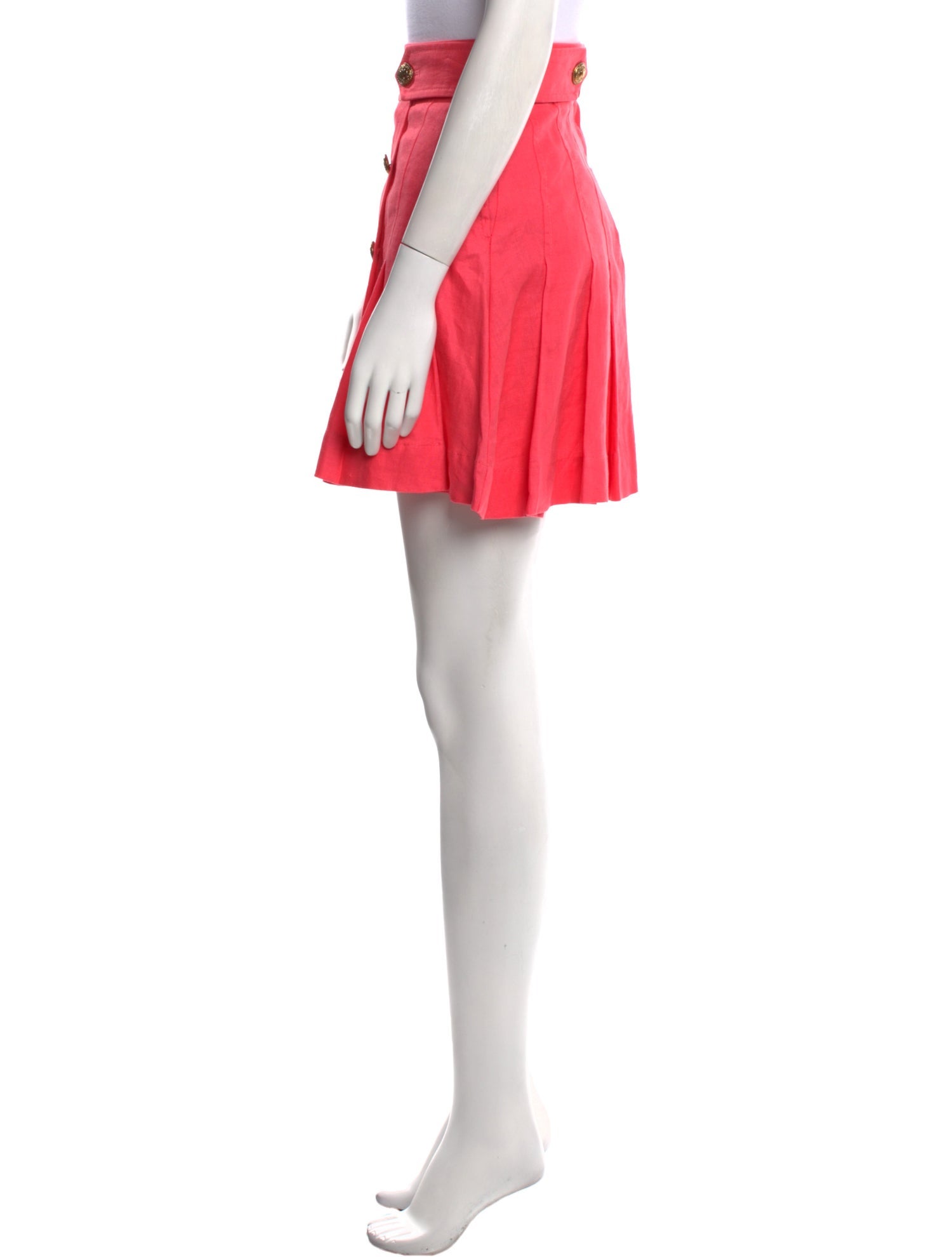 Zimmermann Linen Mini Skirt