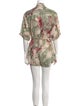 Zimmermann Linen Floral Print Romper