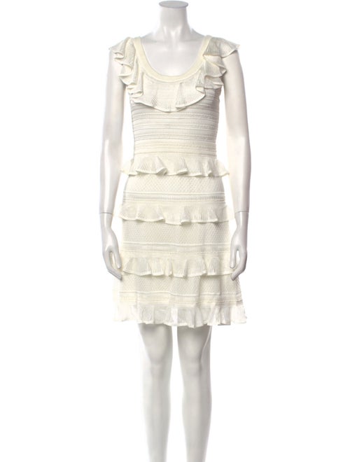 Zimmermann Scoop Neck Mini Dress