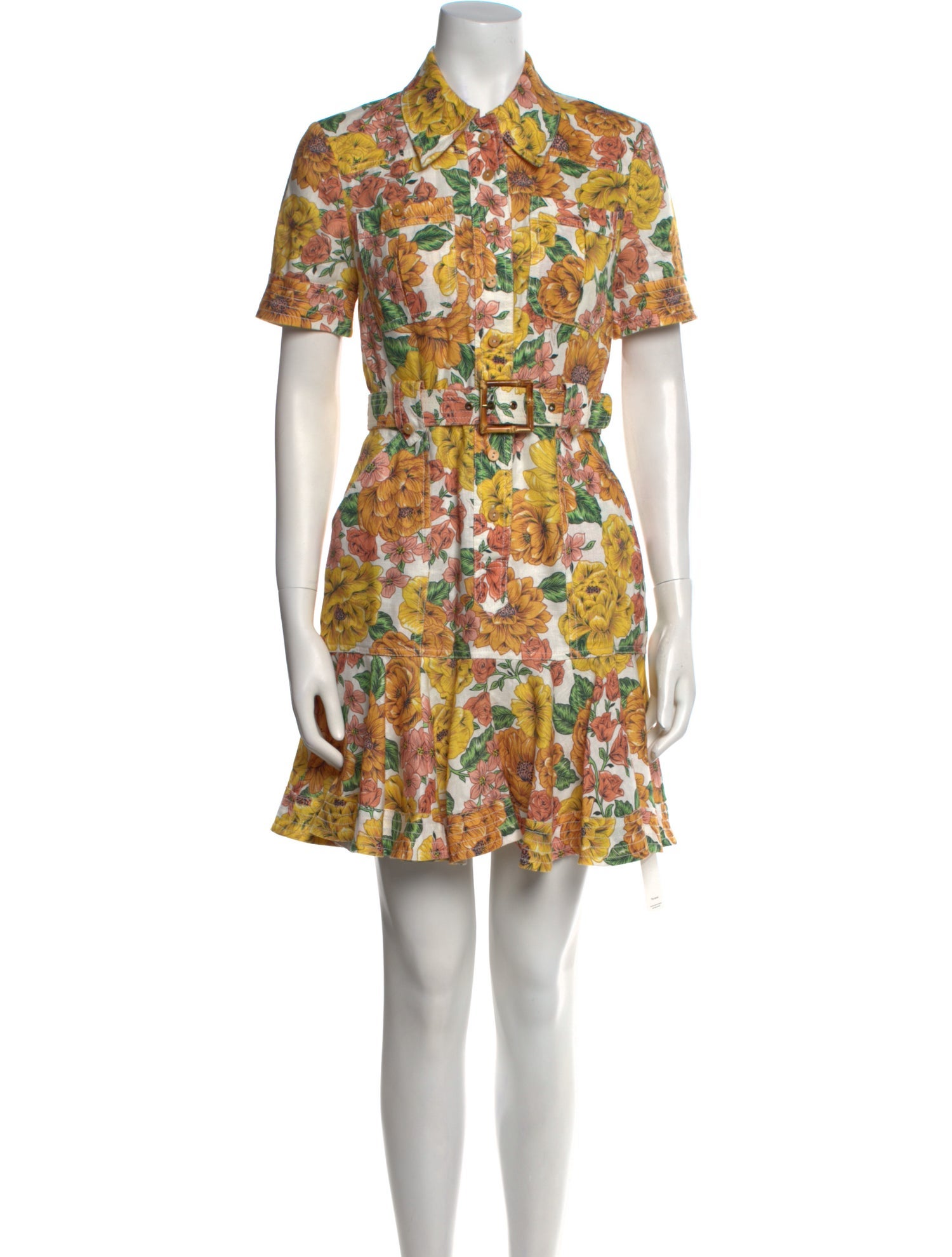 Zimmermann Linen Mini Dress