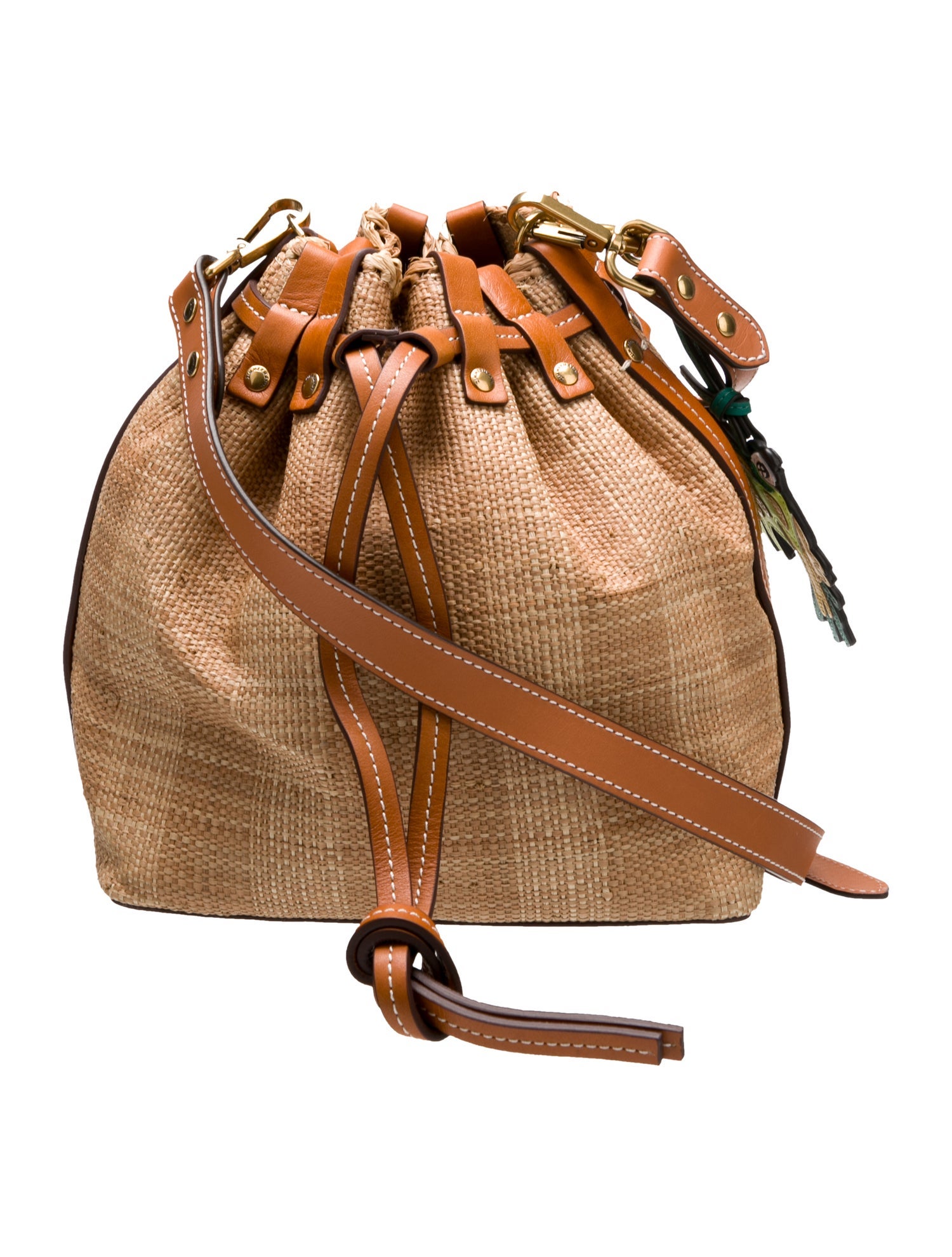 Zimmermann Raffia Bucket Bag