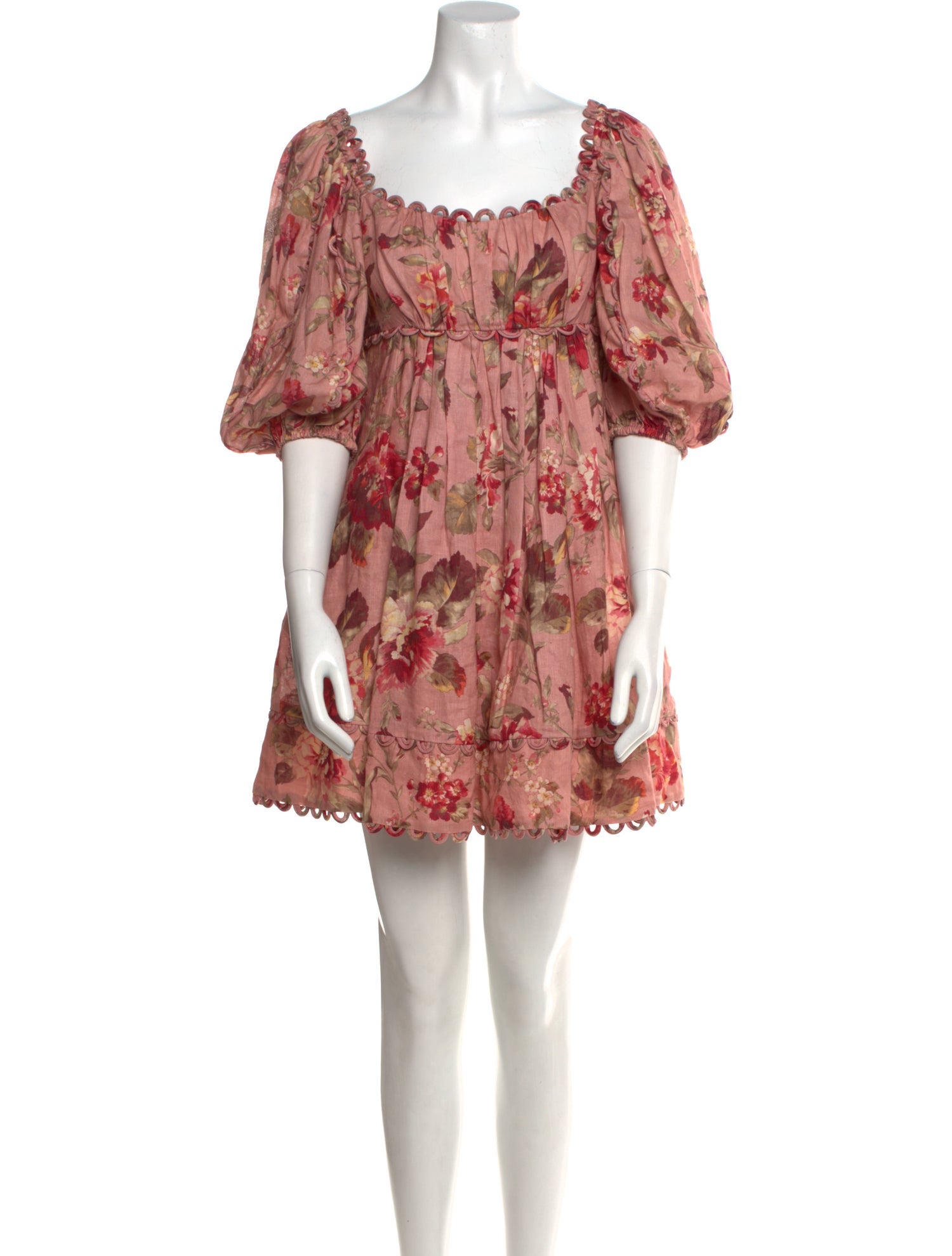 Zimmermann Linen Mini Dress