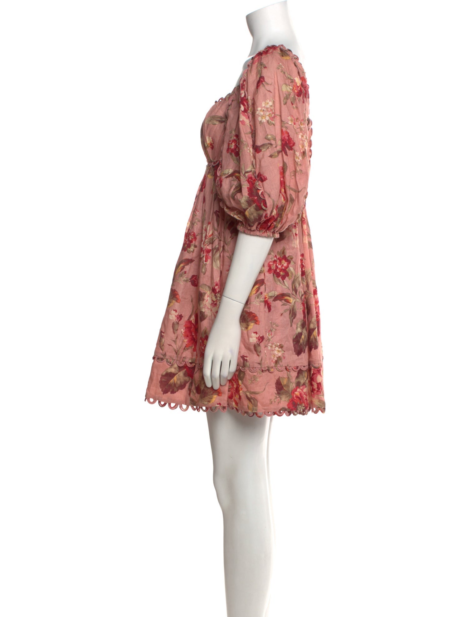 Zimmermann Linen Mini Dress