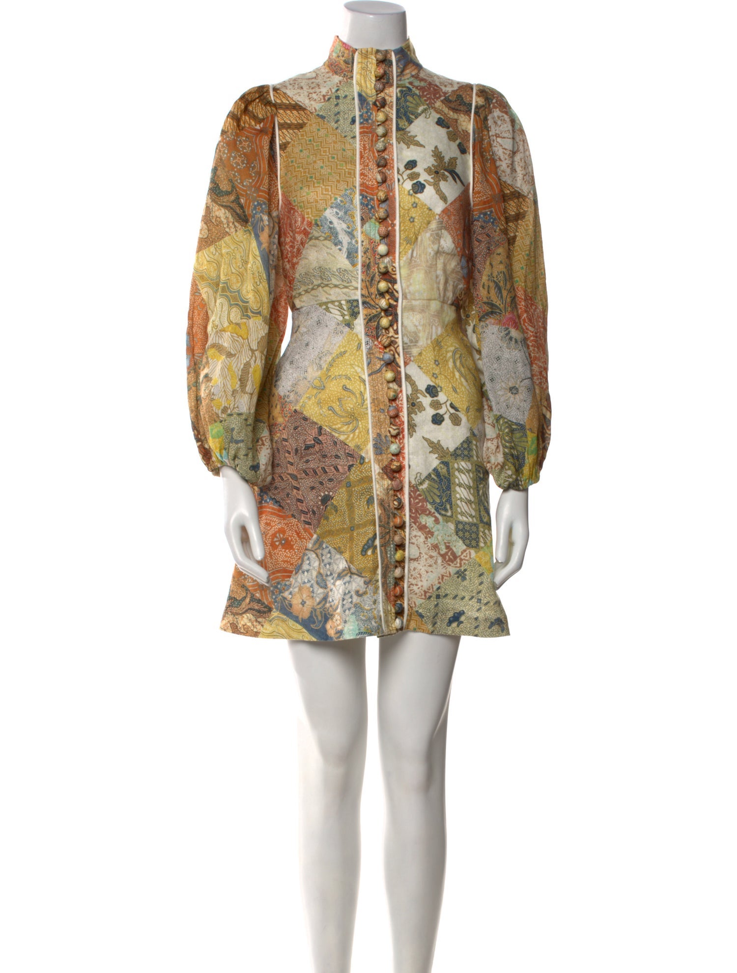 Zimmermann Linen Mini Dress