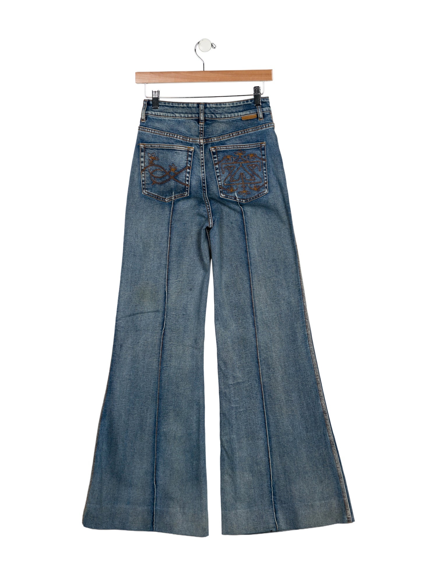 Zimmermann Low-Rise Wide Leg Jeans