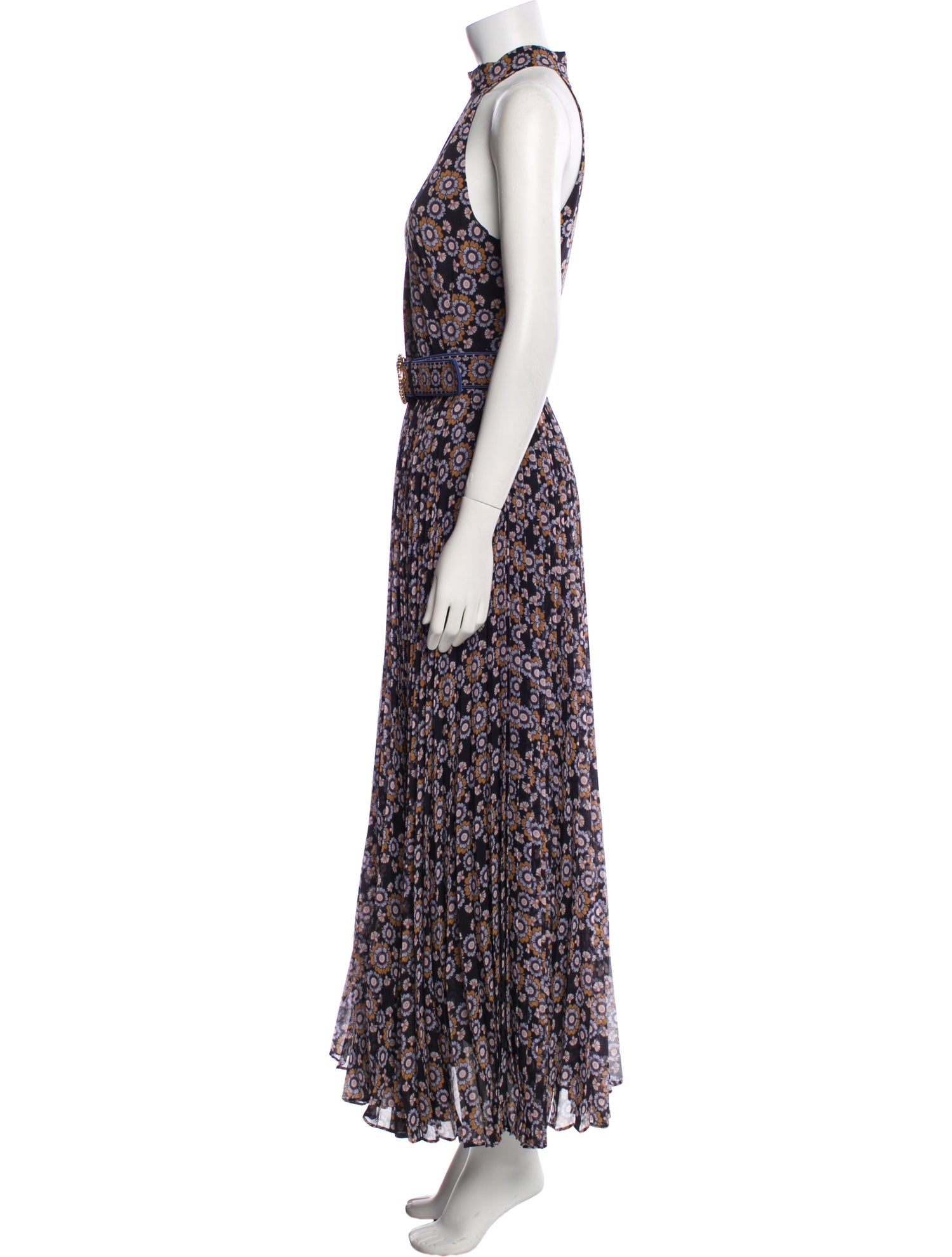 Zimmermann Floral Print Long Dress