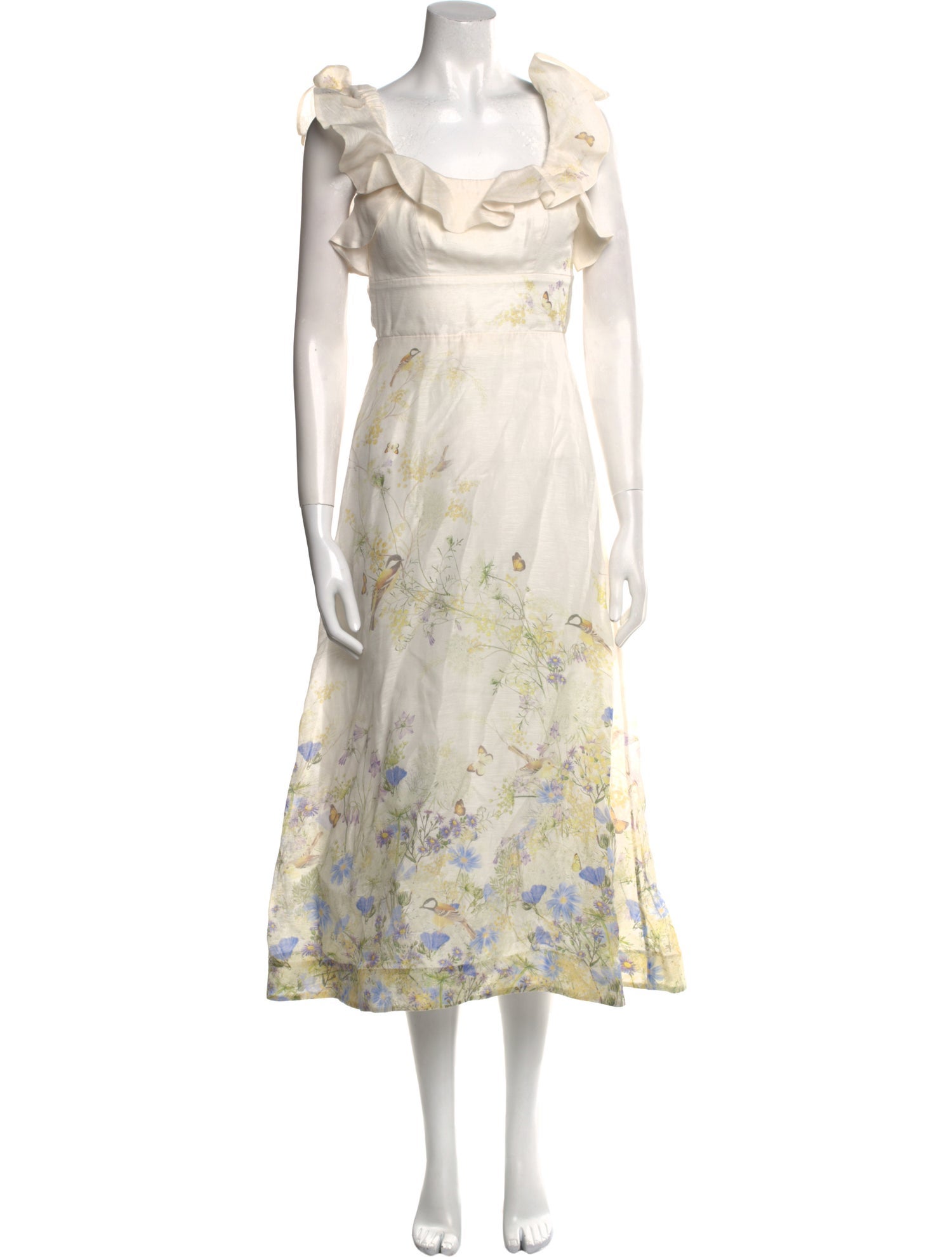 Zimmermann Linen Long Dress