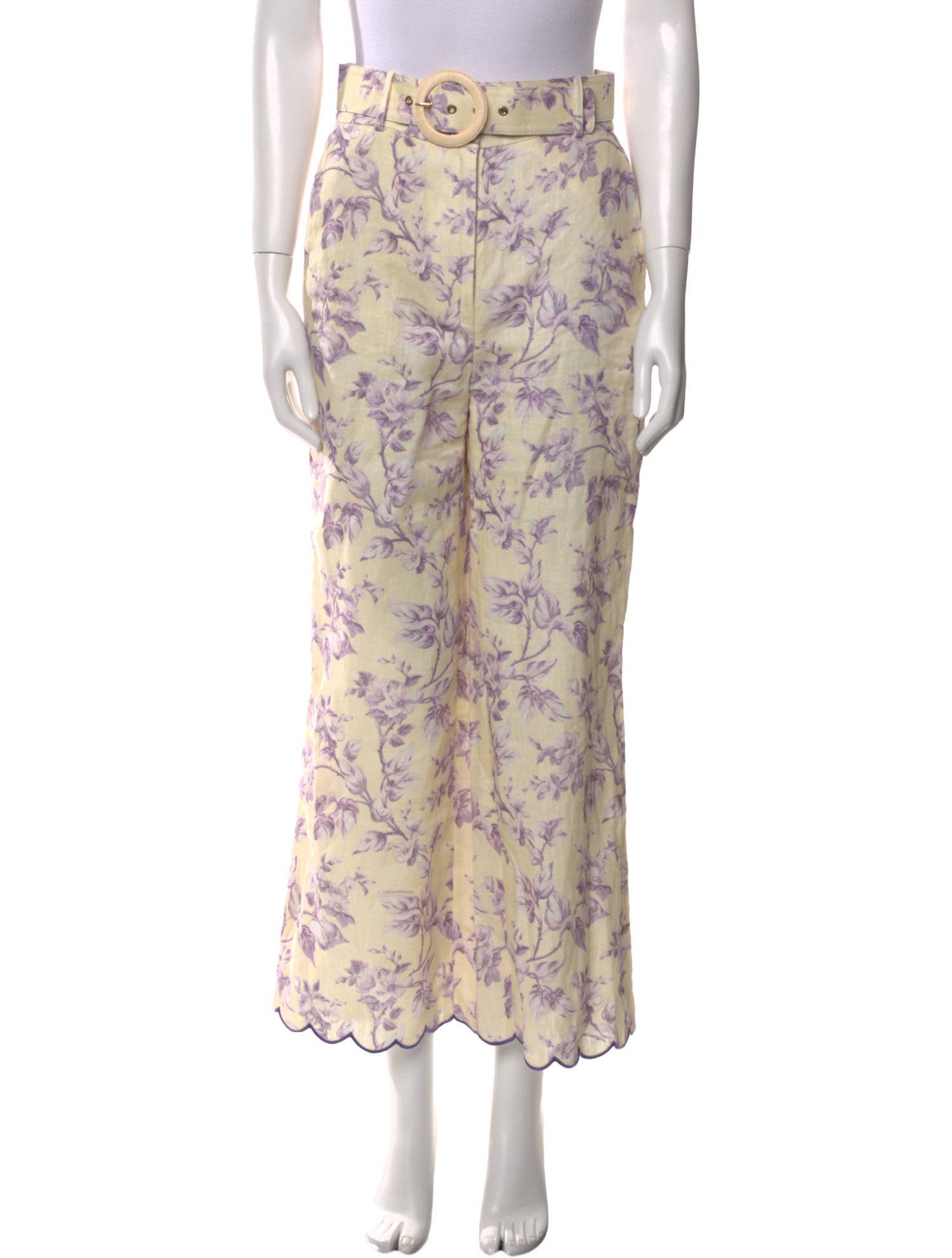 Zimmermann Linen Wide Leg Pants