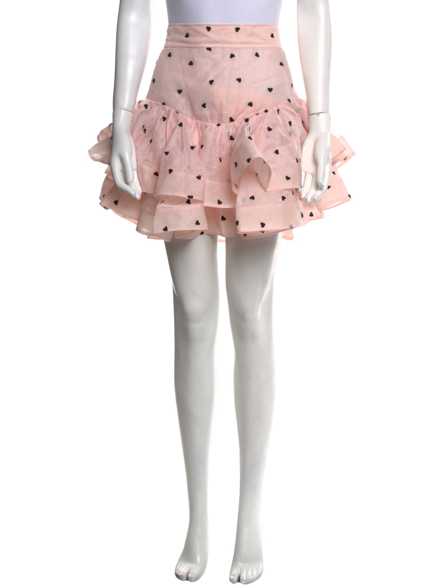 Zimmermann Linen Mini Skirt