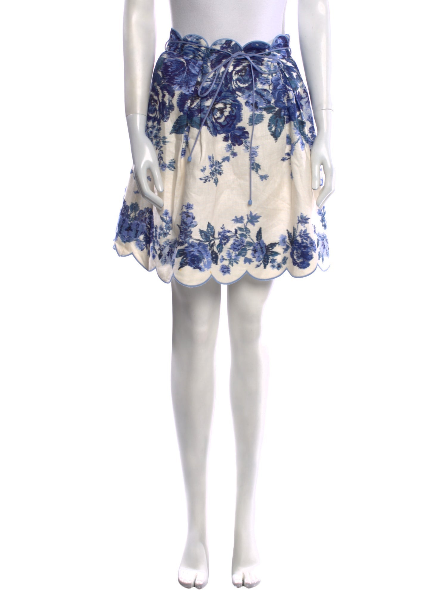 Zimmermann Linen Knee-Length Skirt