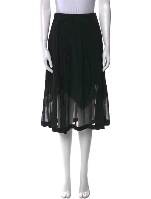 Zimmermann Mesh Accents Knee-Length Skirt