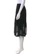 Zimmermann Mesh Accents Knee-Length Skirt