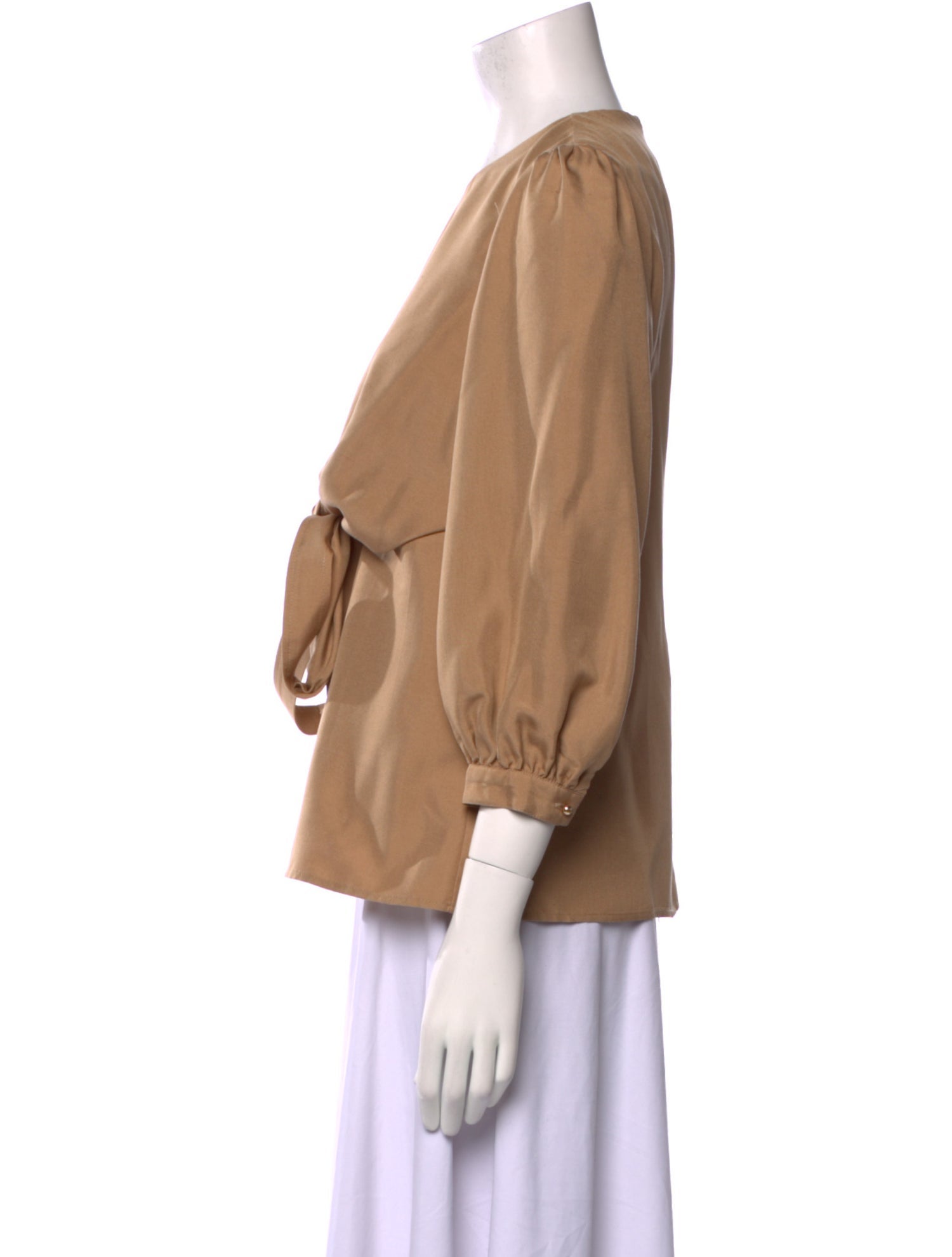 Zimmermann Silk Crew Neck Blouse