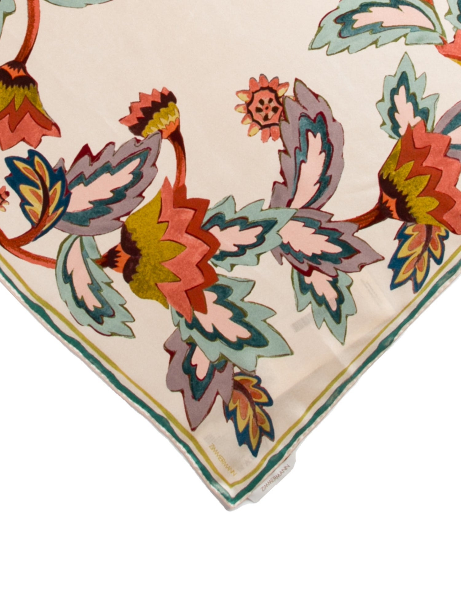 Zimmermann Silk Floral Print Scarf