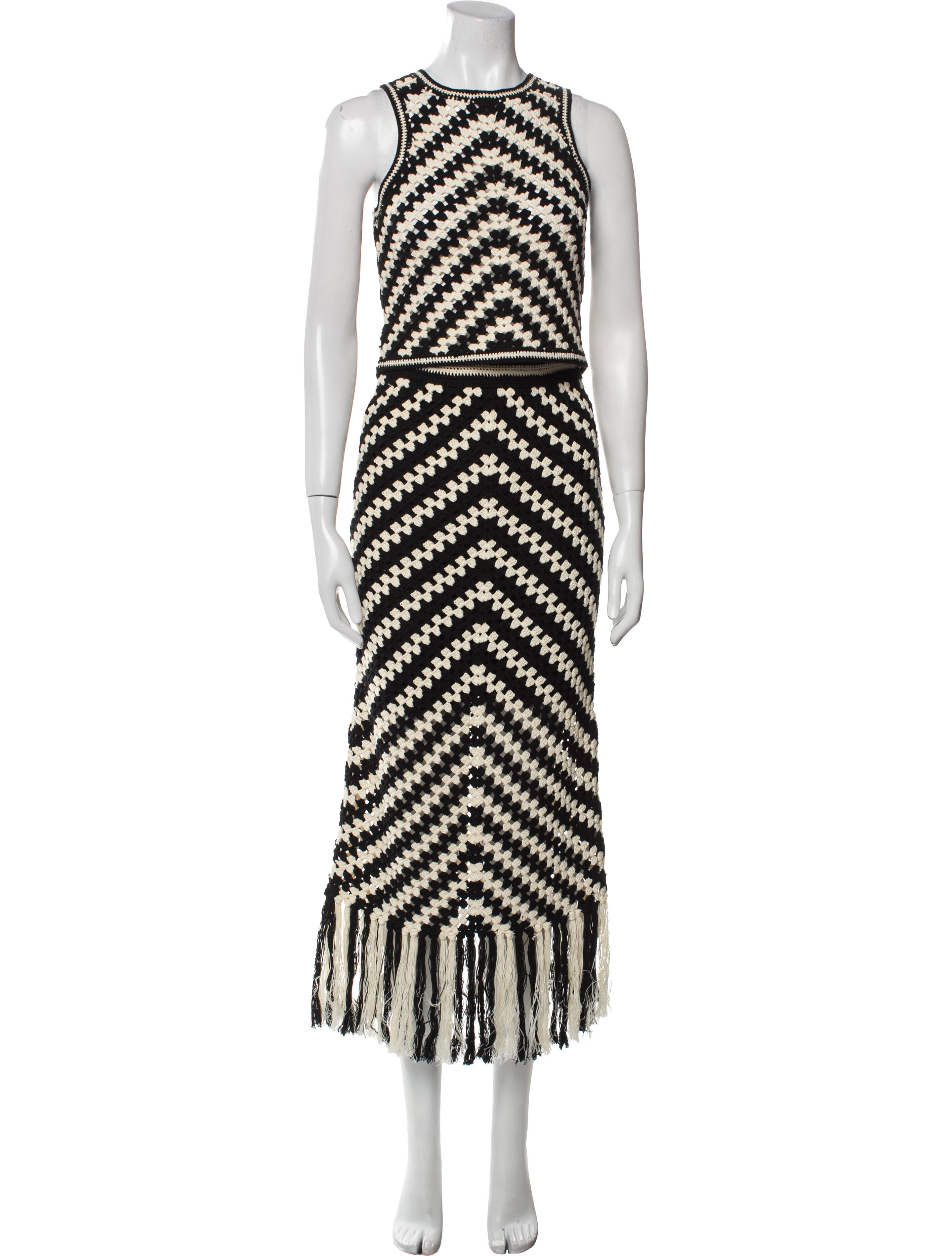 Zimmermann Striped Skirt Set