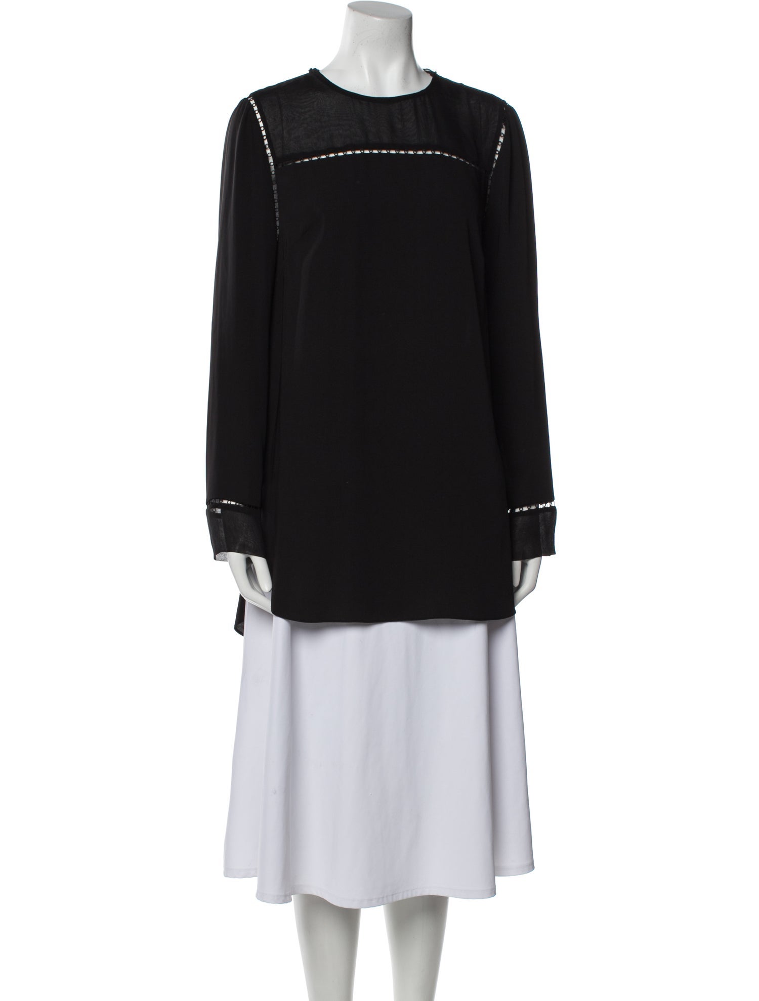 Zimmermann Crew Neck Long Sleeve Tunic