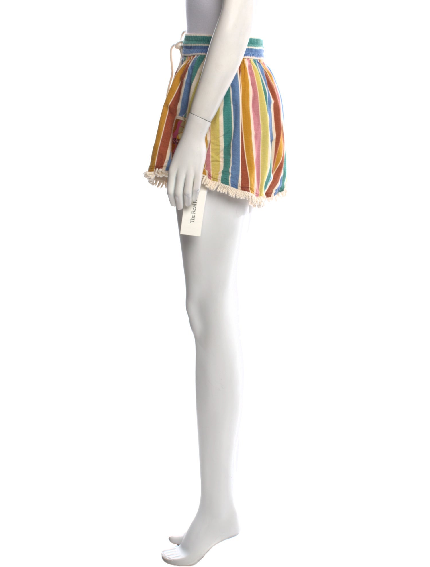 Zimmermann Striped Mini Shorts