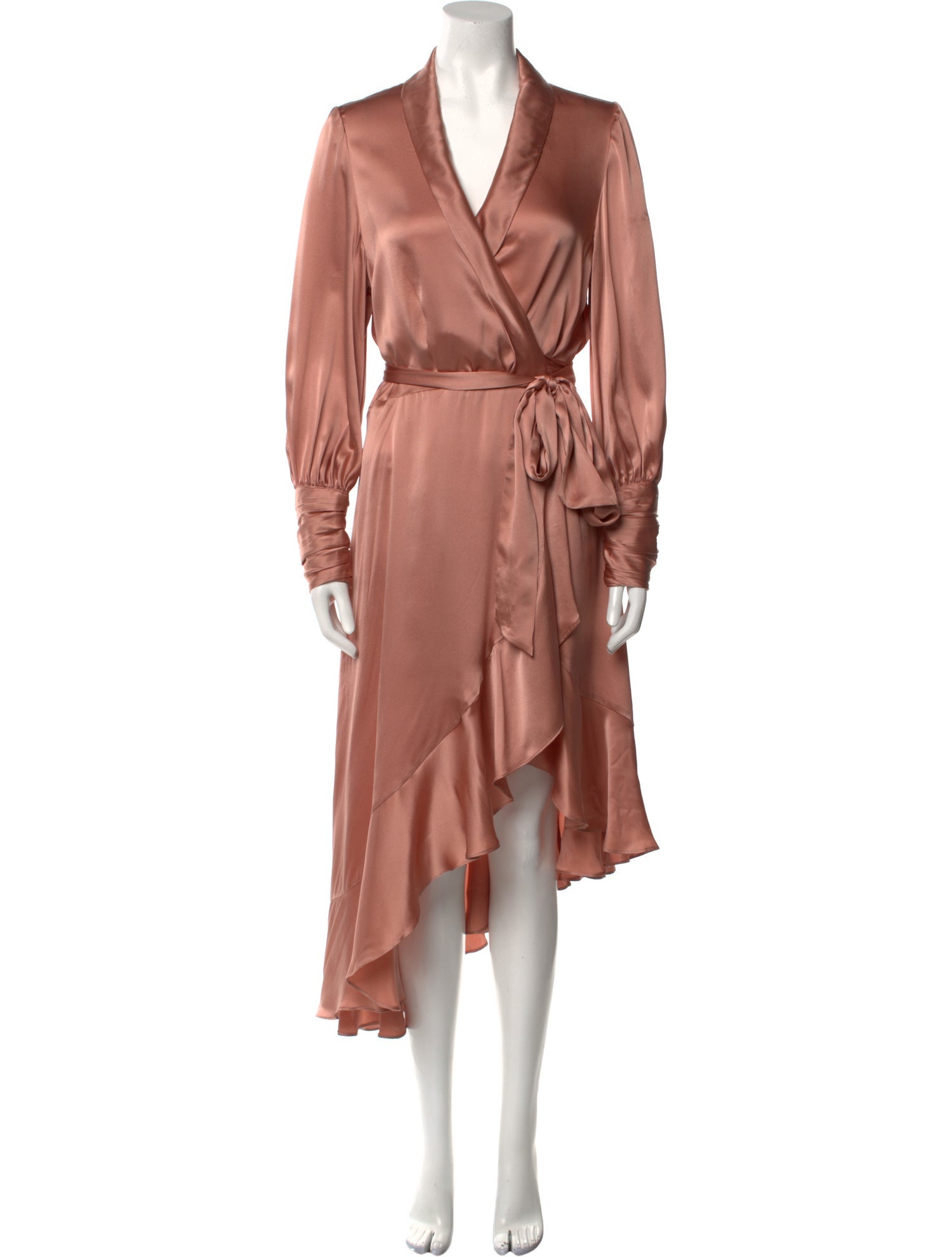 Zimmermann V-Neck Midi Length Dress