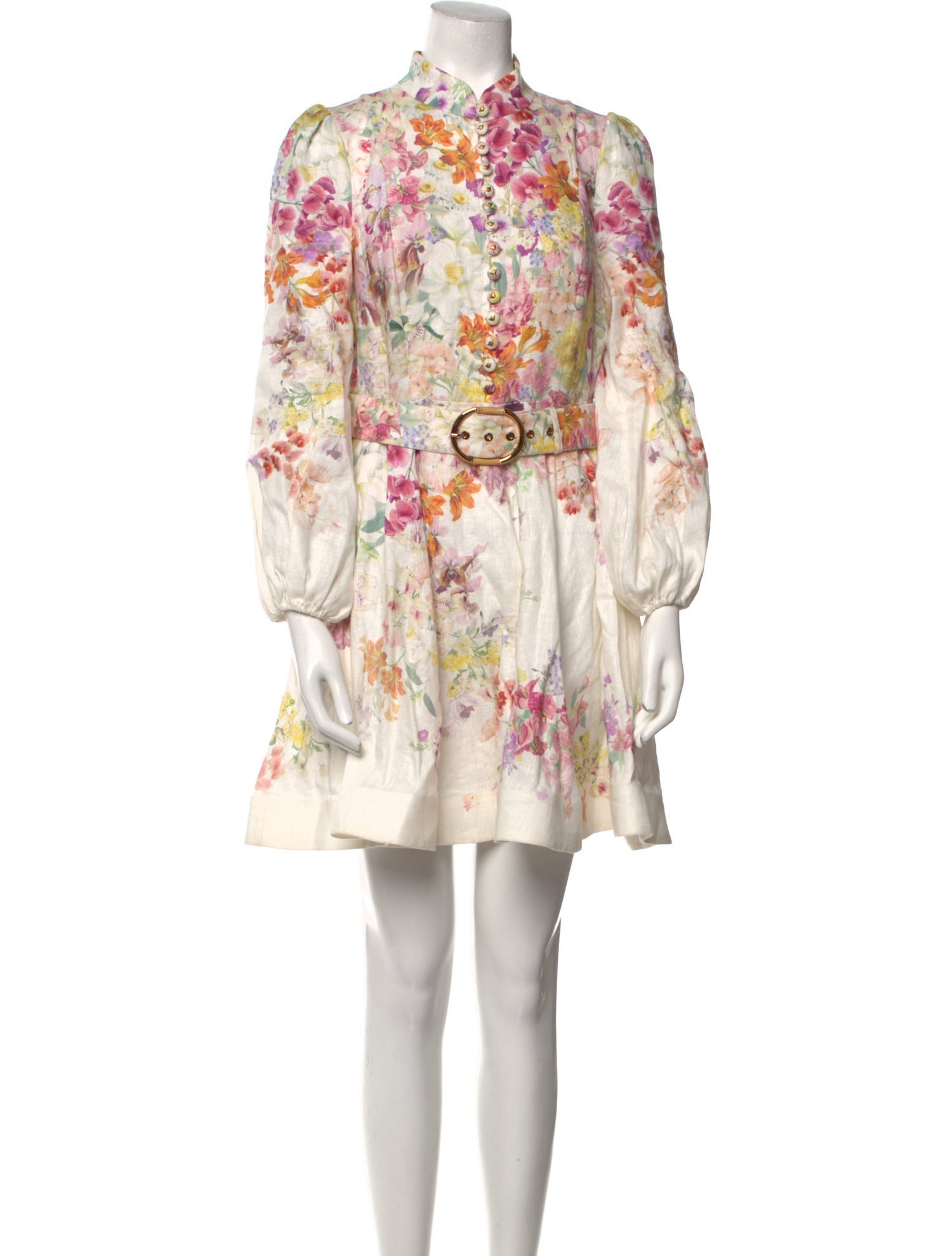 Zimmermann Linen Mini Dress