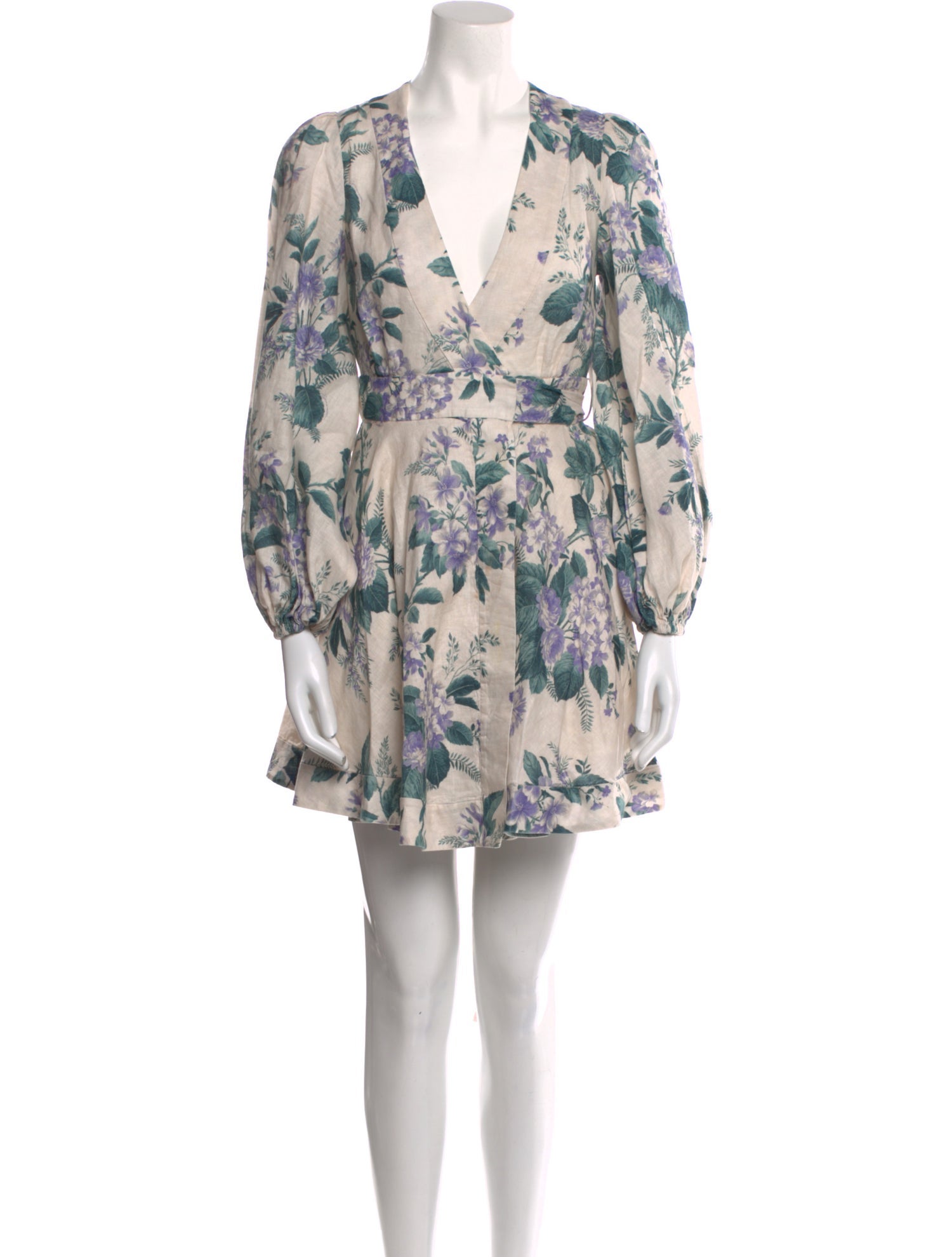 Zimmermann Linen Mini Dress