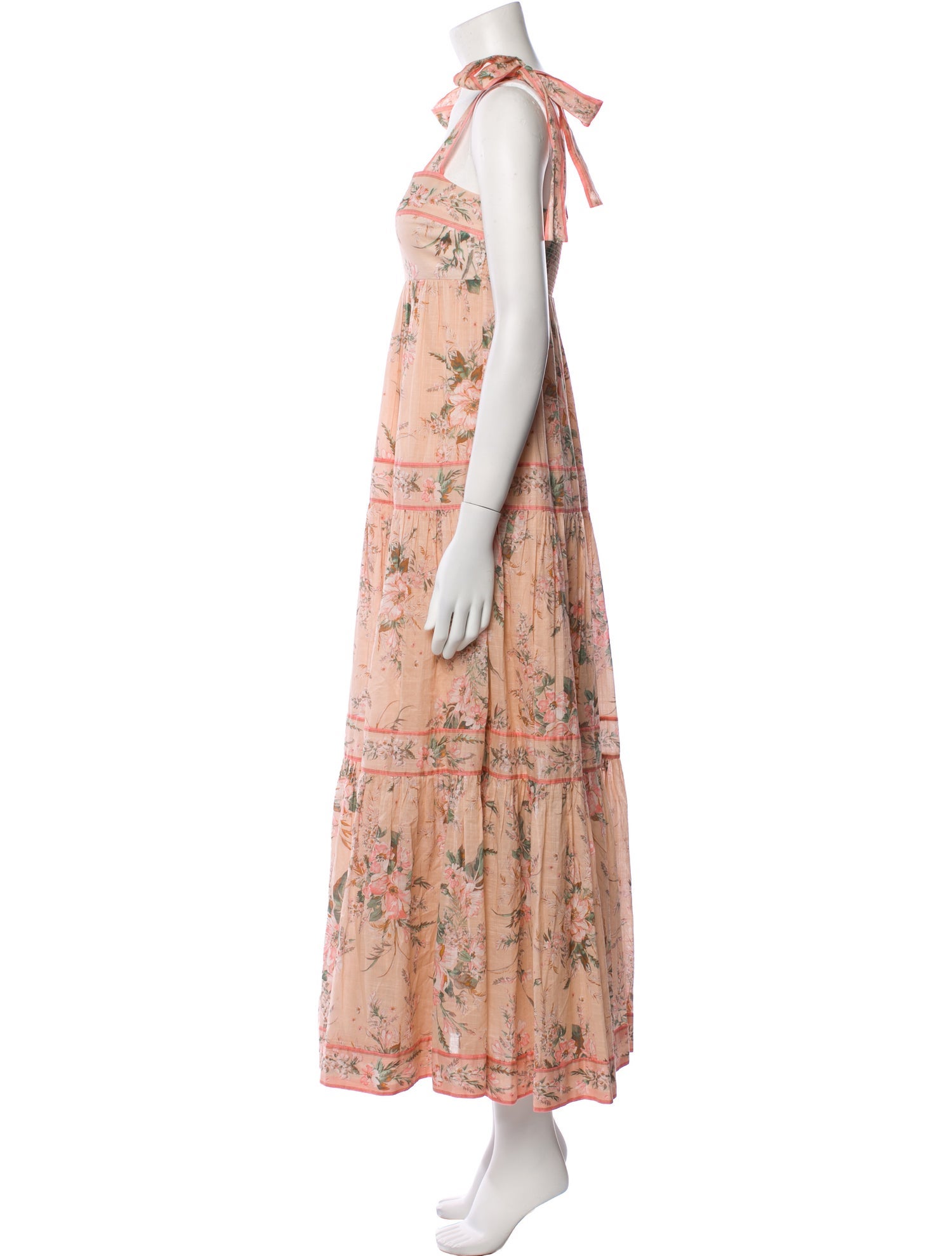 Zimmermann Floral Print Long Dress