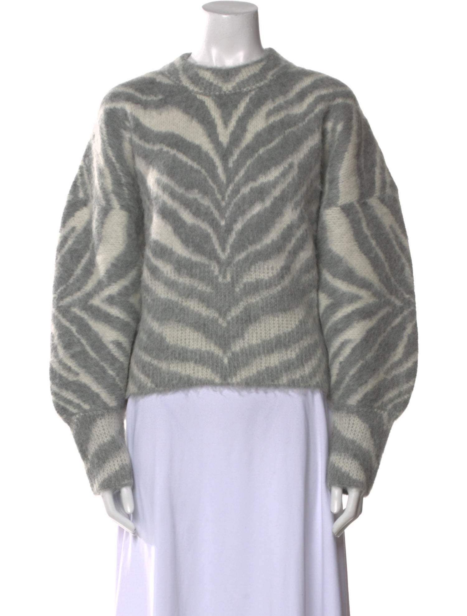 Zimmermann Alpaca Striped Sweatshirt w/ Tags