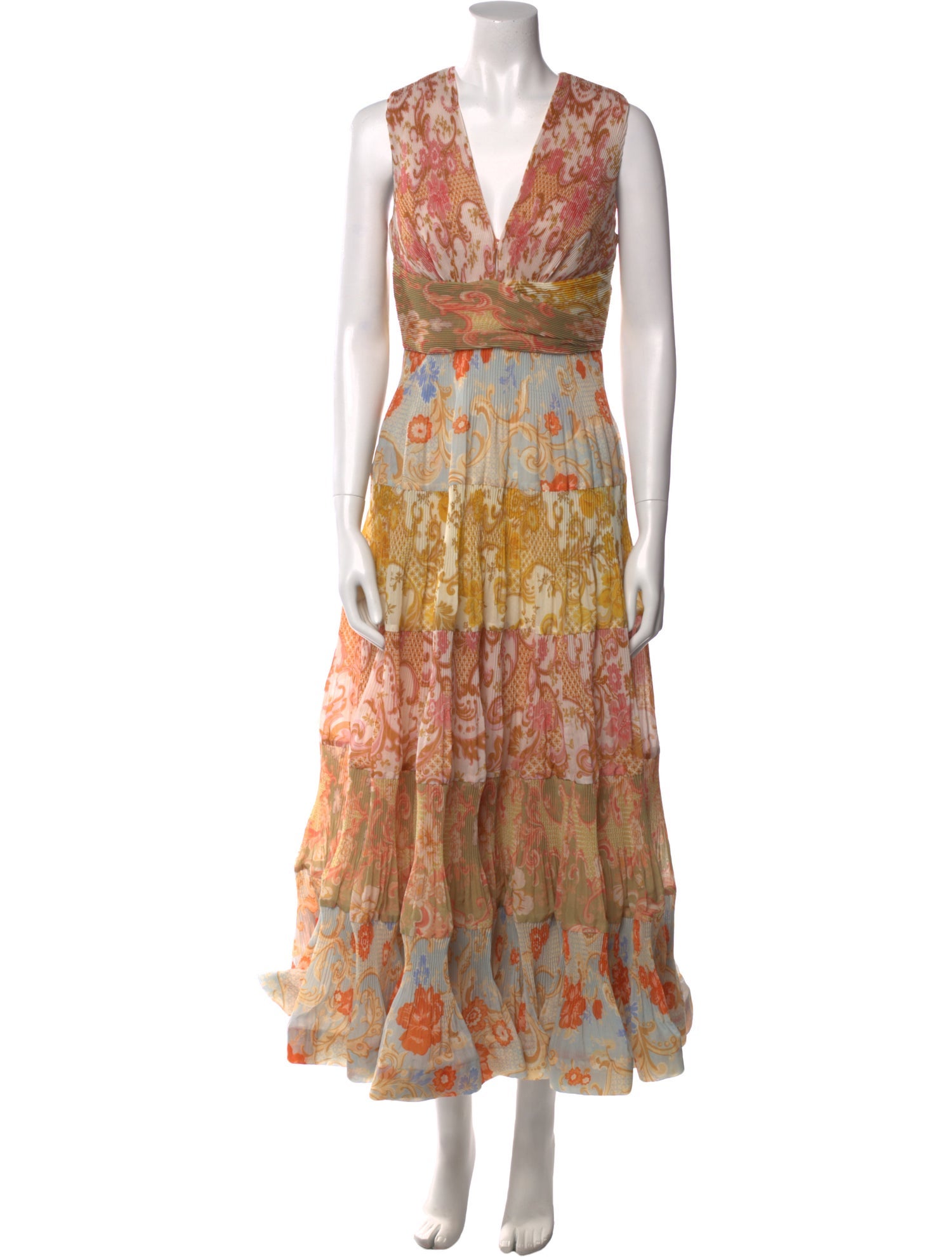Zimmermann Floral Print Long Dress